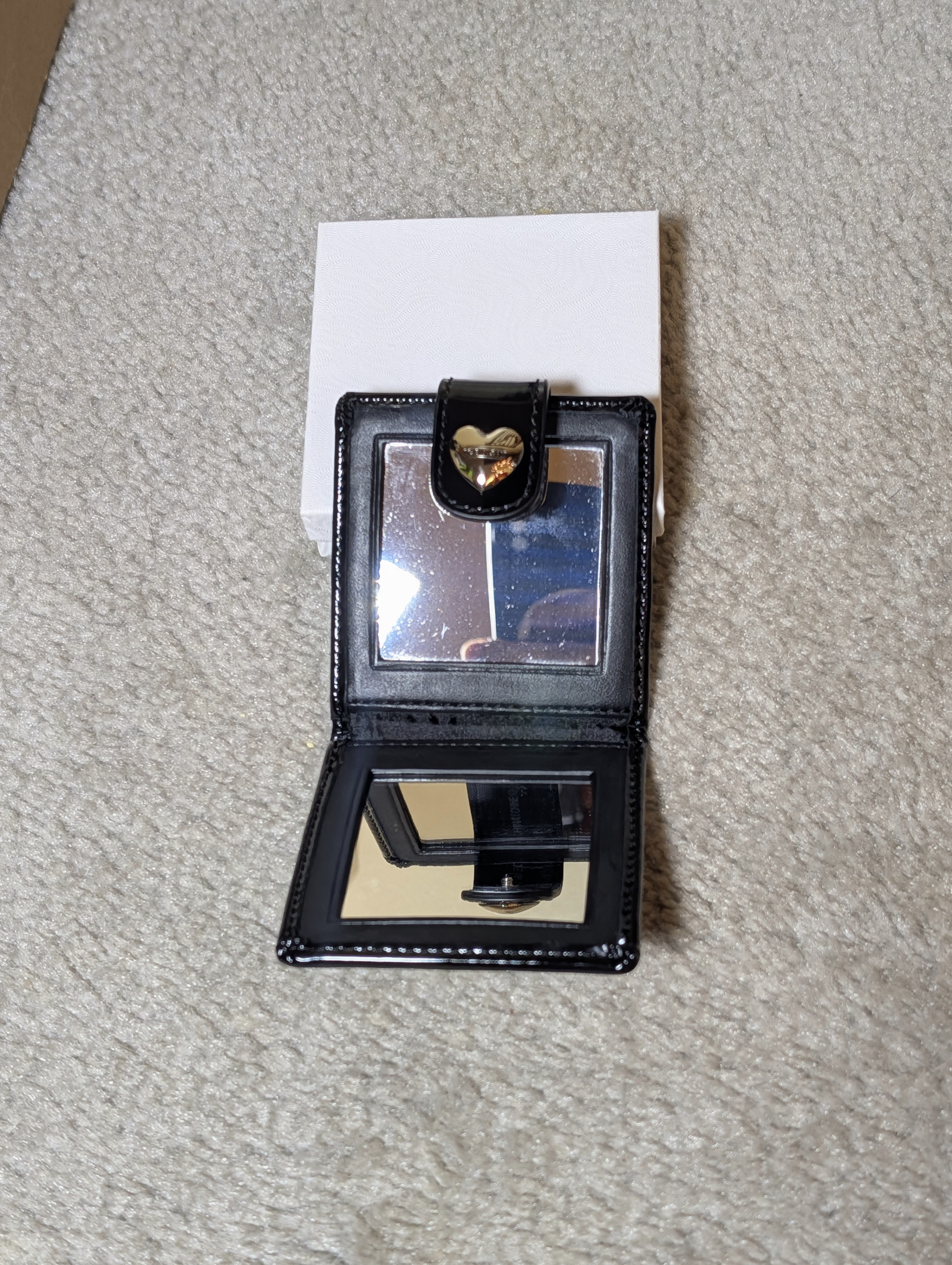 Coach Black Pocket Mirror - photo 4