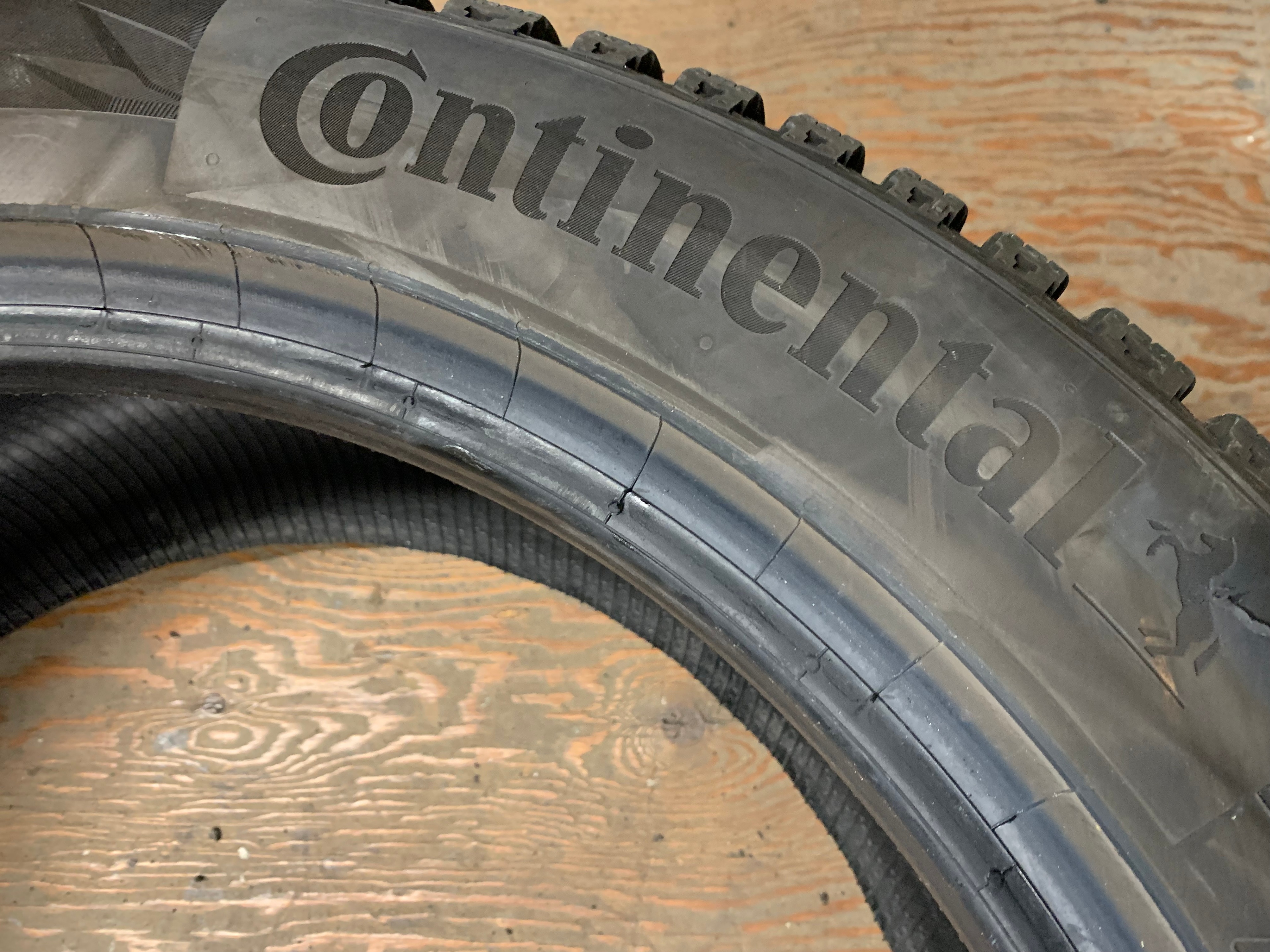 1 X single 235/50/19 M+S 103T Continental Ice Contact XTRM w 90% - photo 5