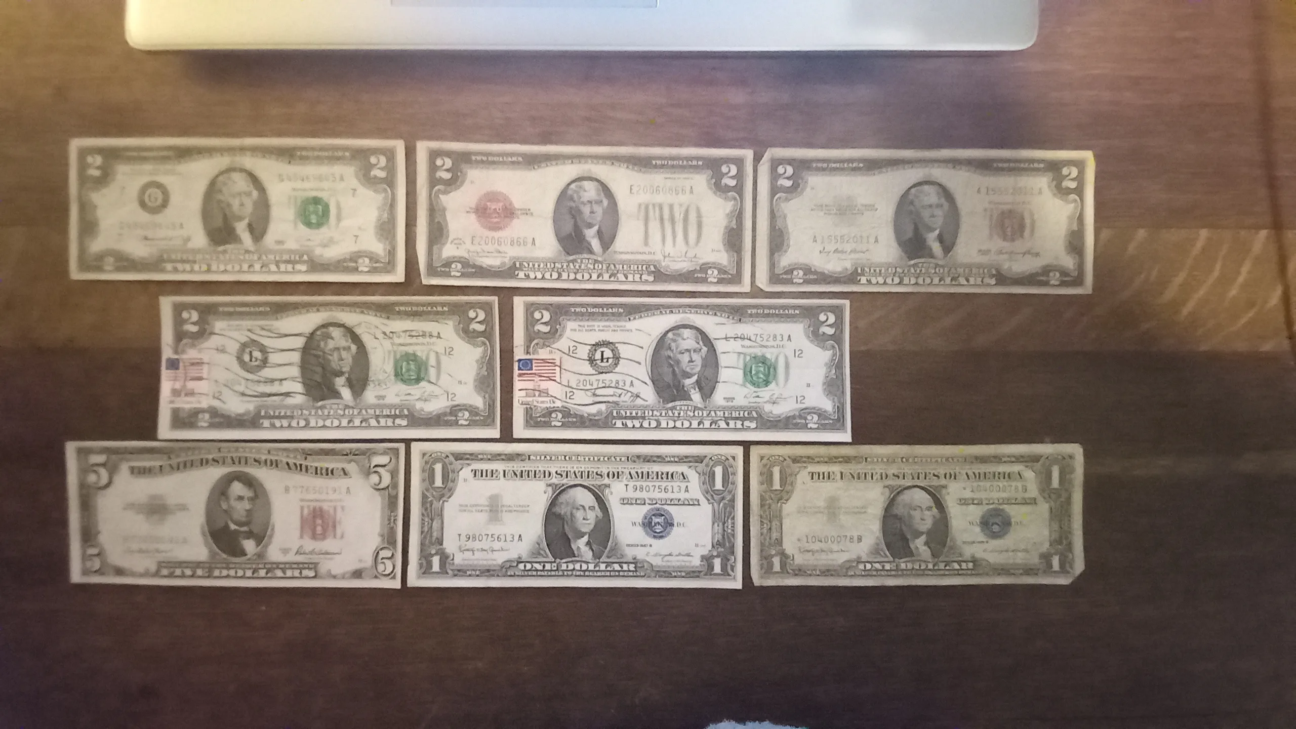 Old US Bills