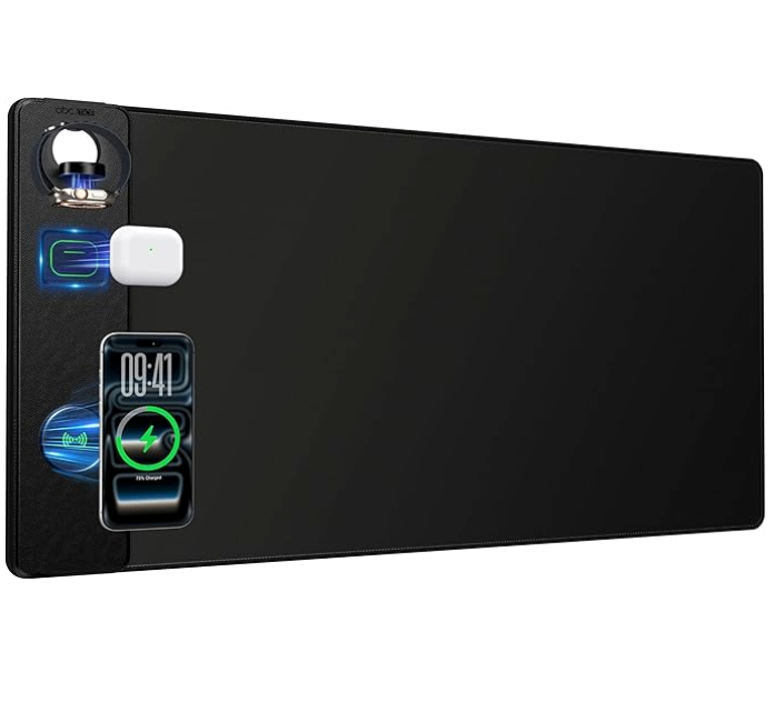 New Wireless Charging Mouse Pad (31.5x15.8")
