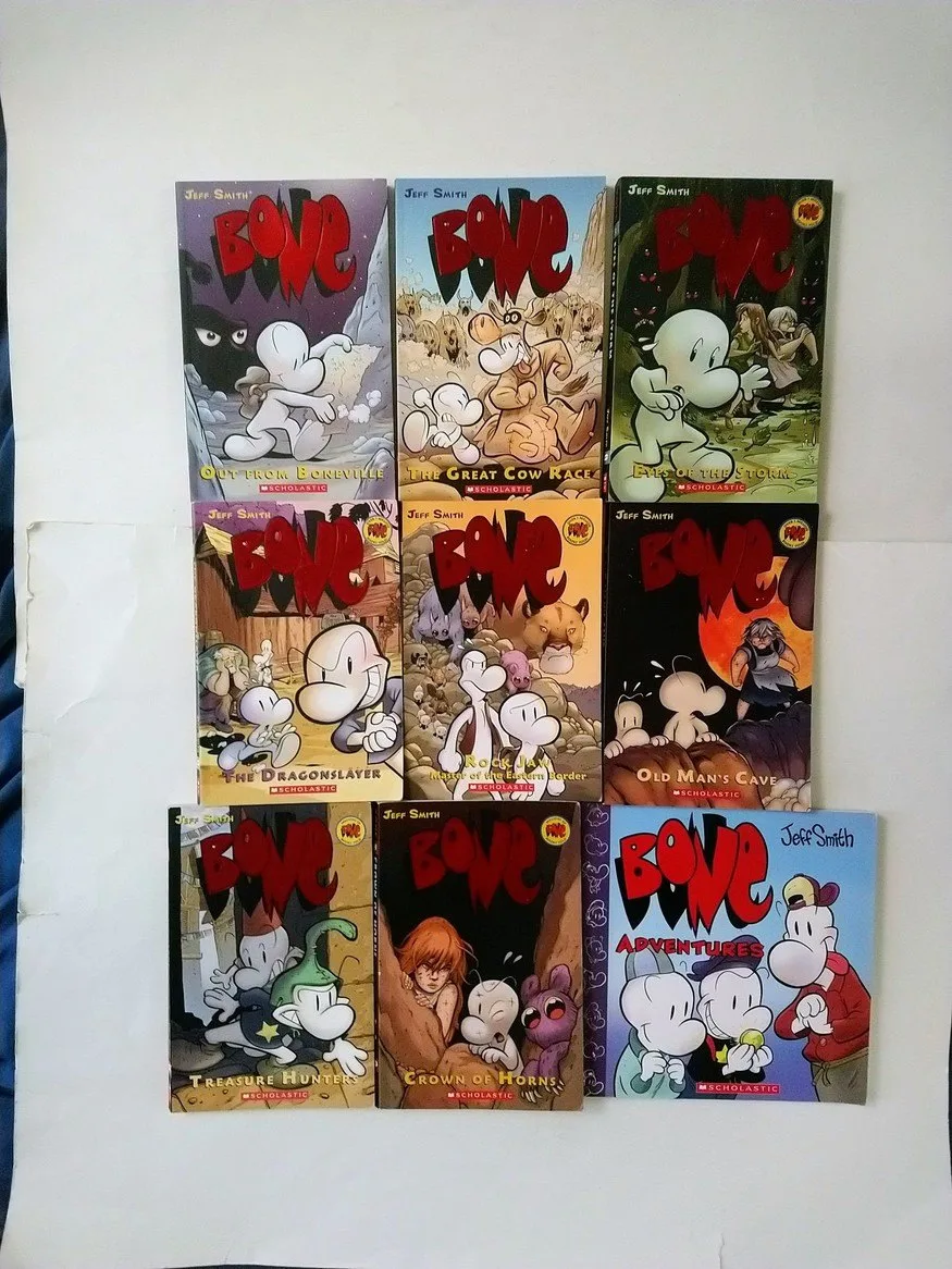 Bone / Jeff Smith books!