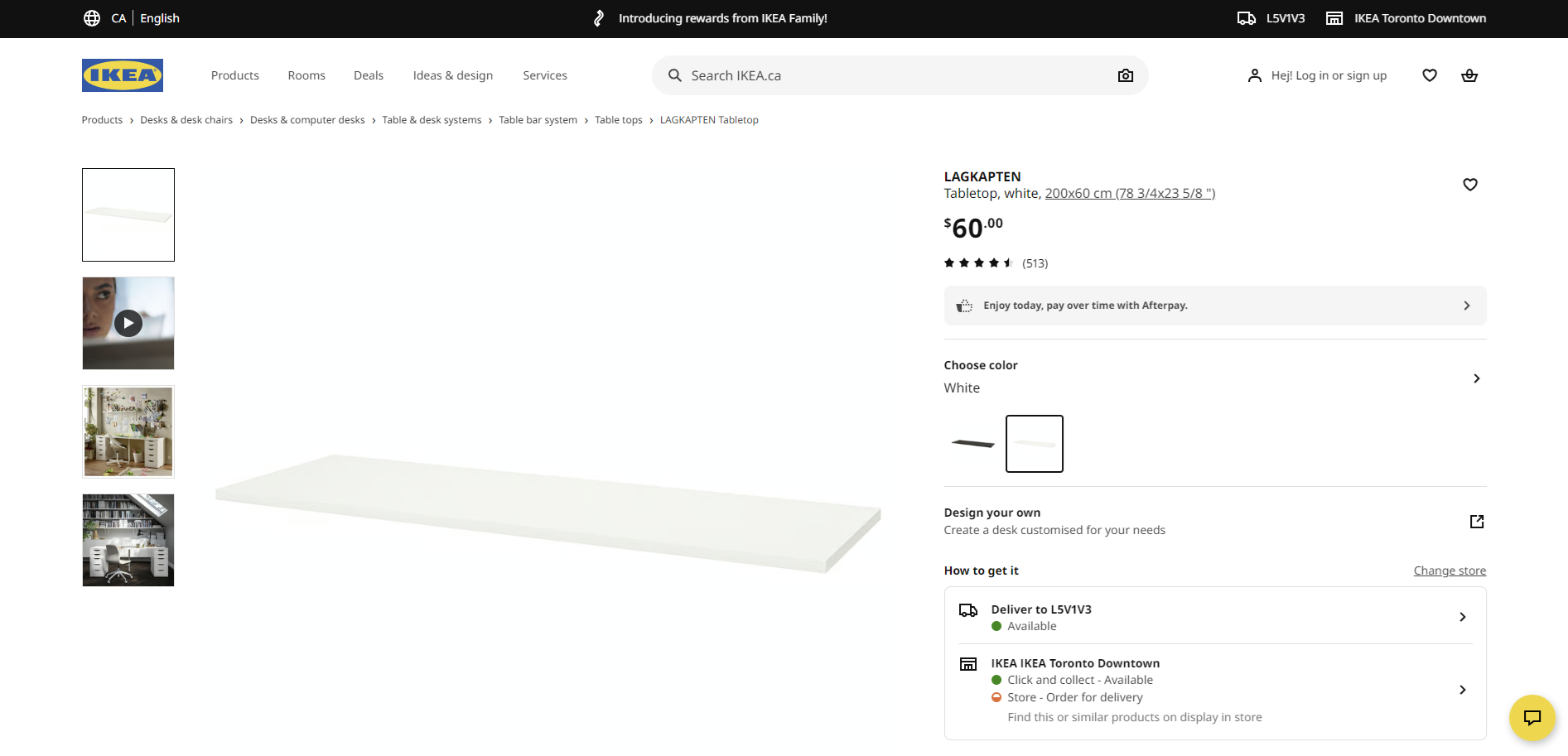 IKEA LAGKAPTEN Tabletop - photo 2