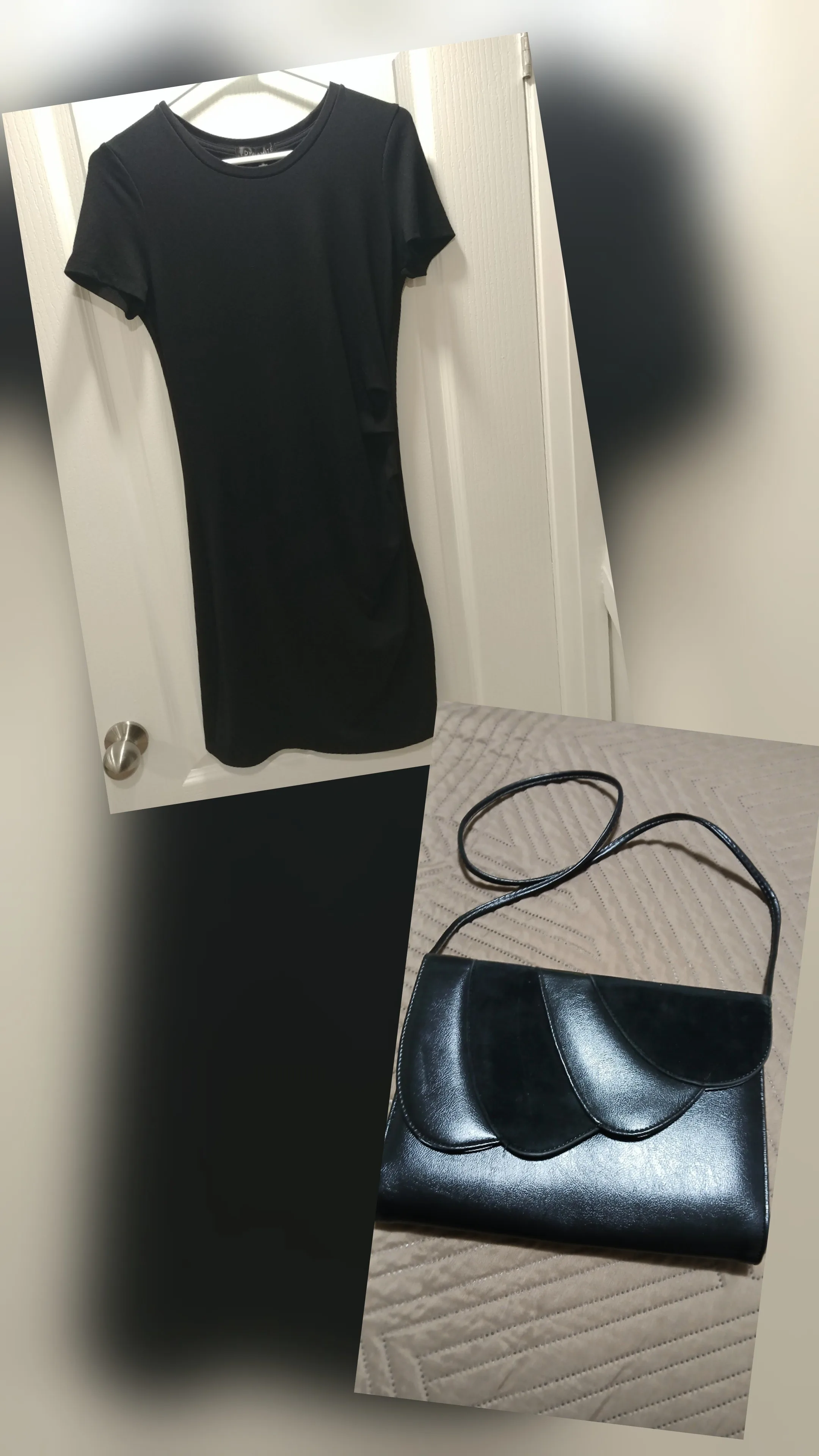 Little Black Dress, Medium with Purse, Good Condition, Set for