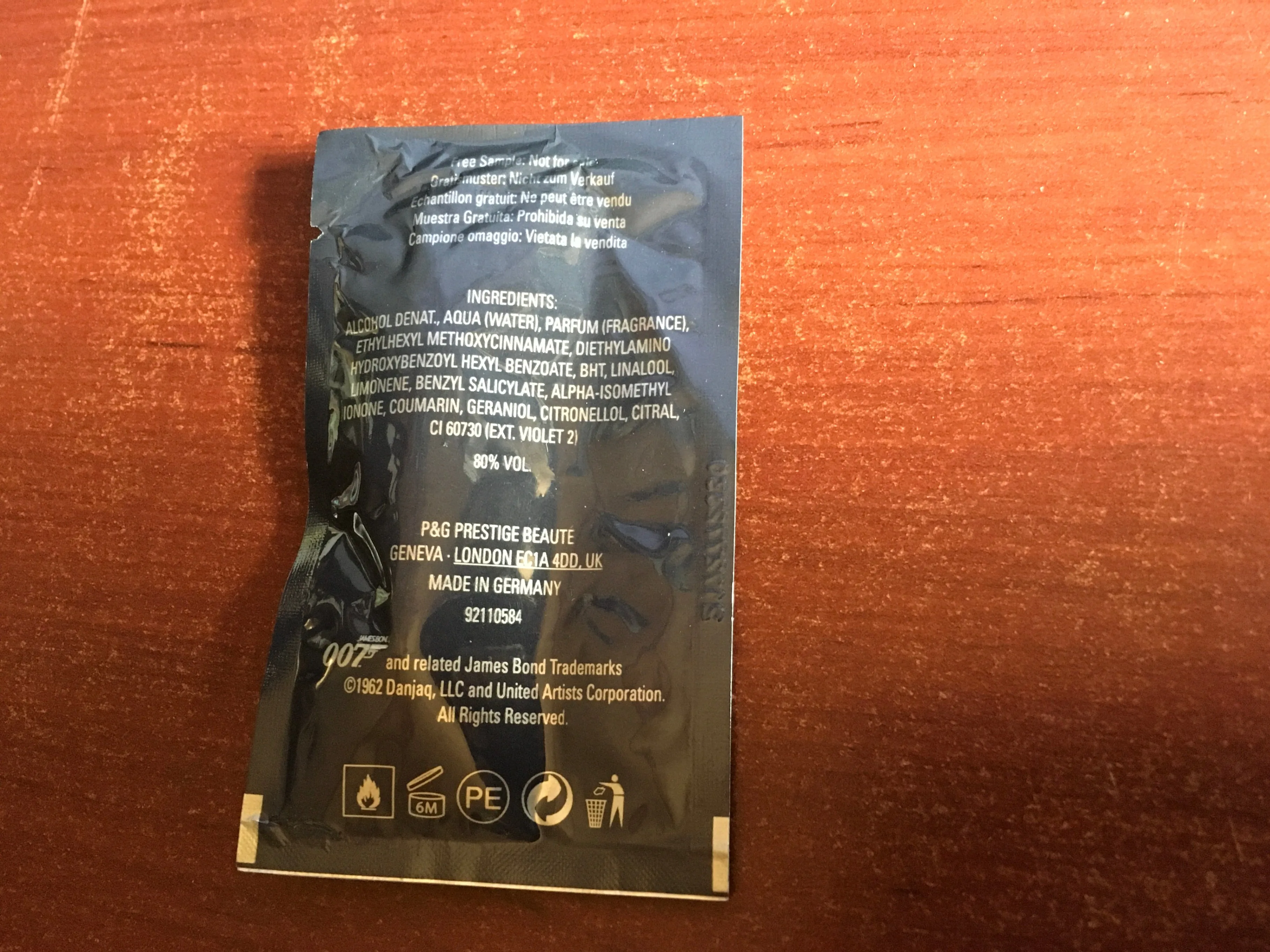 James Bond 007 Eau de Toilette Sample image indicator(3)