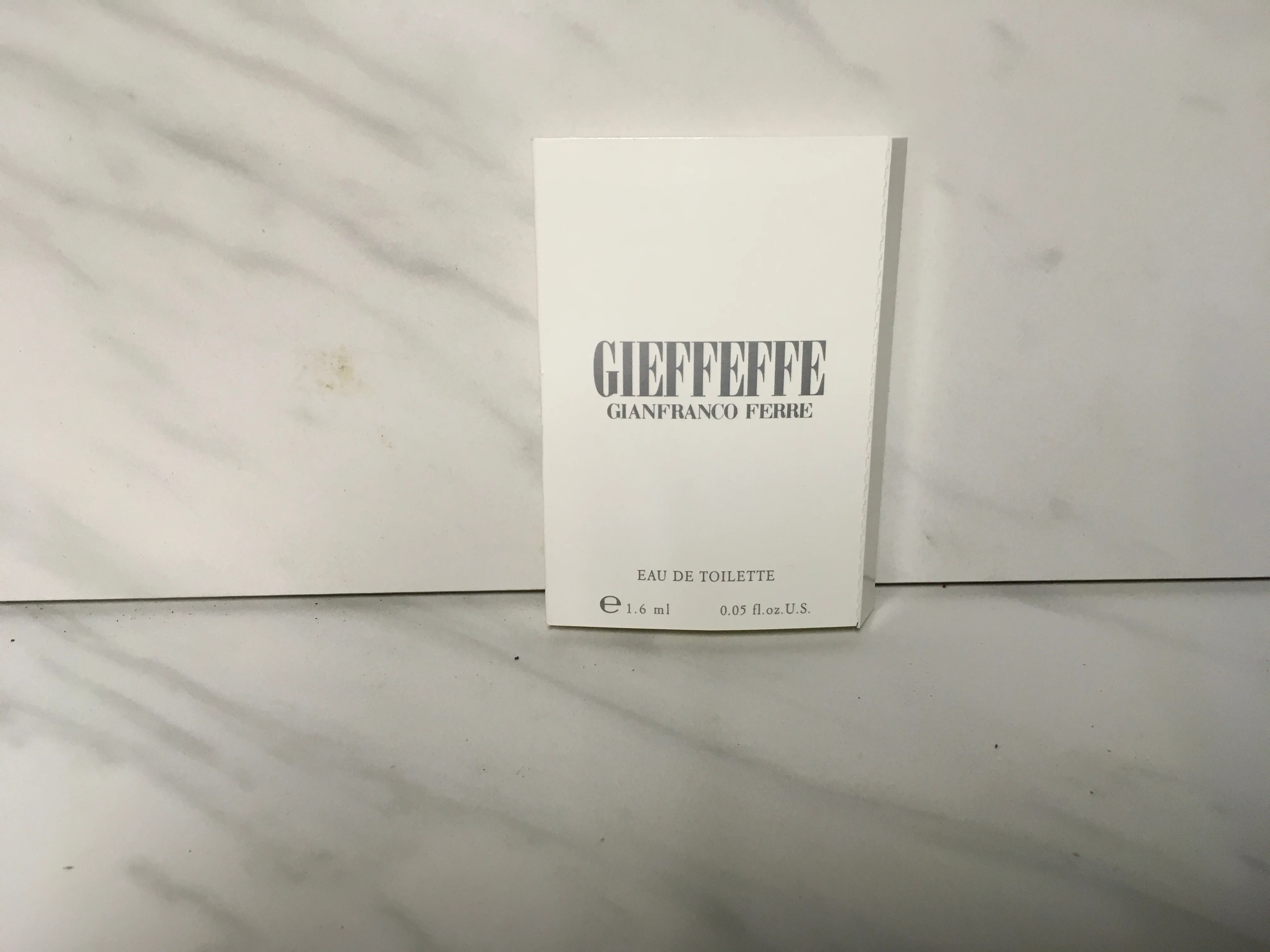 Gianfranco Ferre Gieffeffe Eau de Toilette 1.6ml