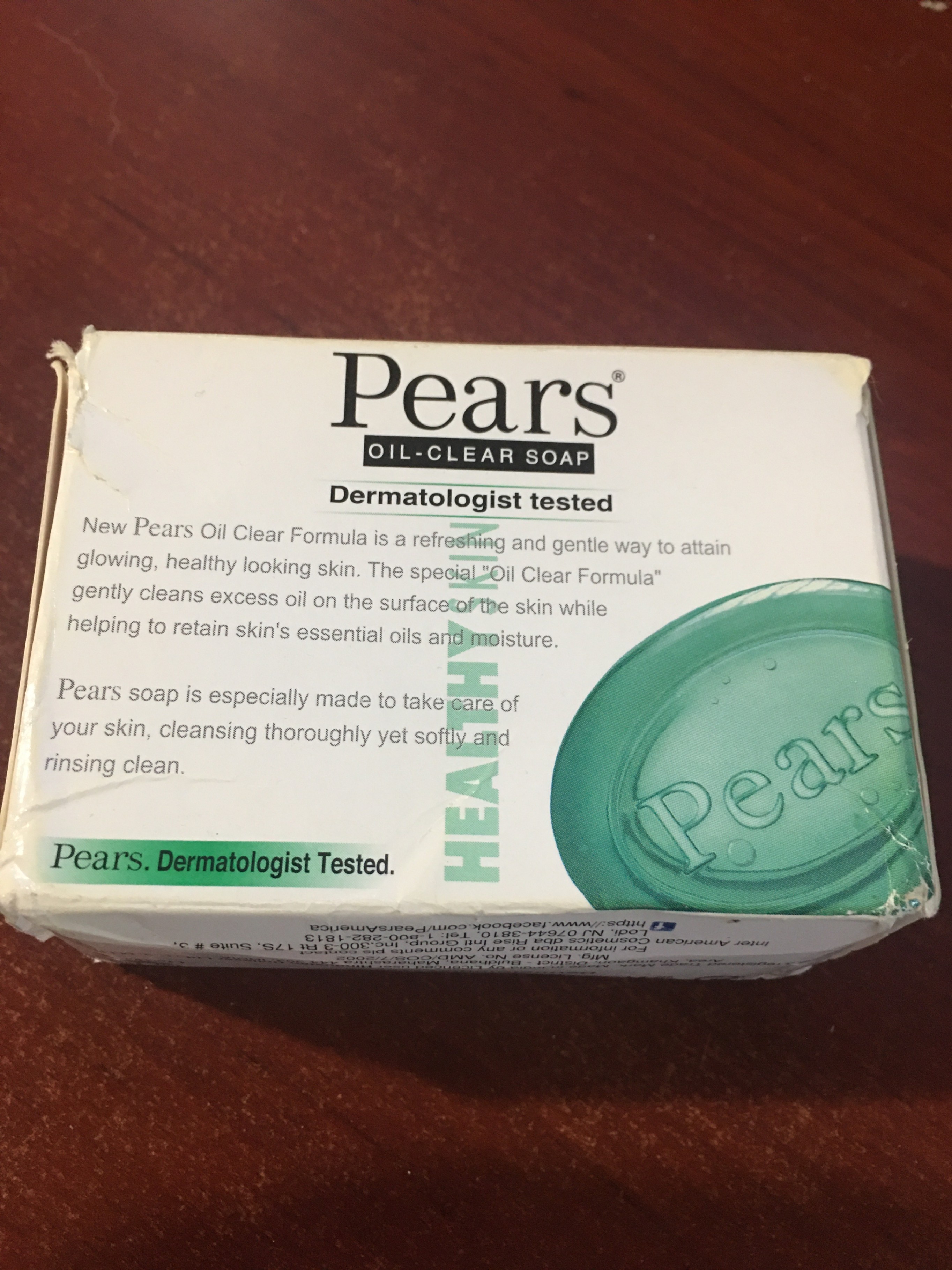 Pears Oil-Clear Soap - Dermatologist Tested - photo 3