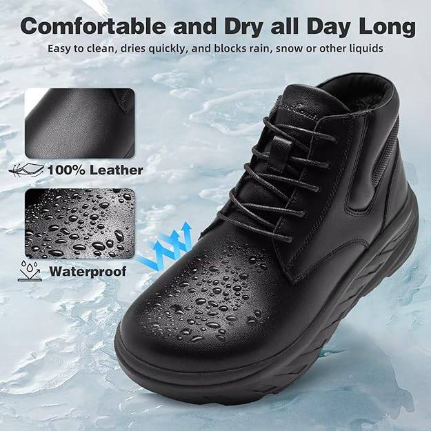 Leather Boots - Black - photo 4