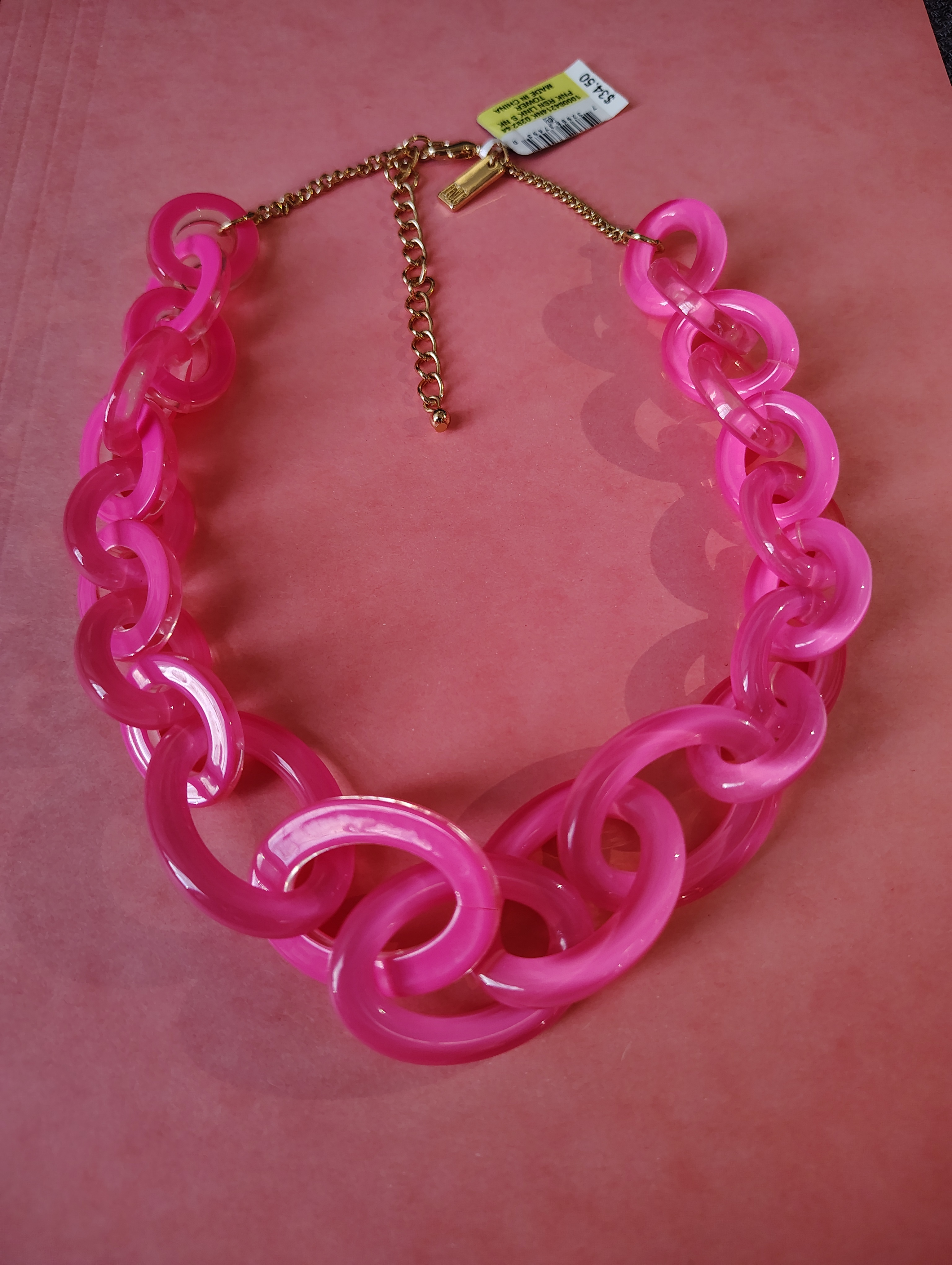 NEW NECKLACE- INC (Macy's US price tag, Sale)