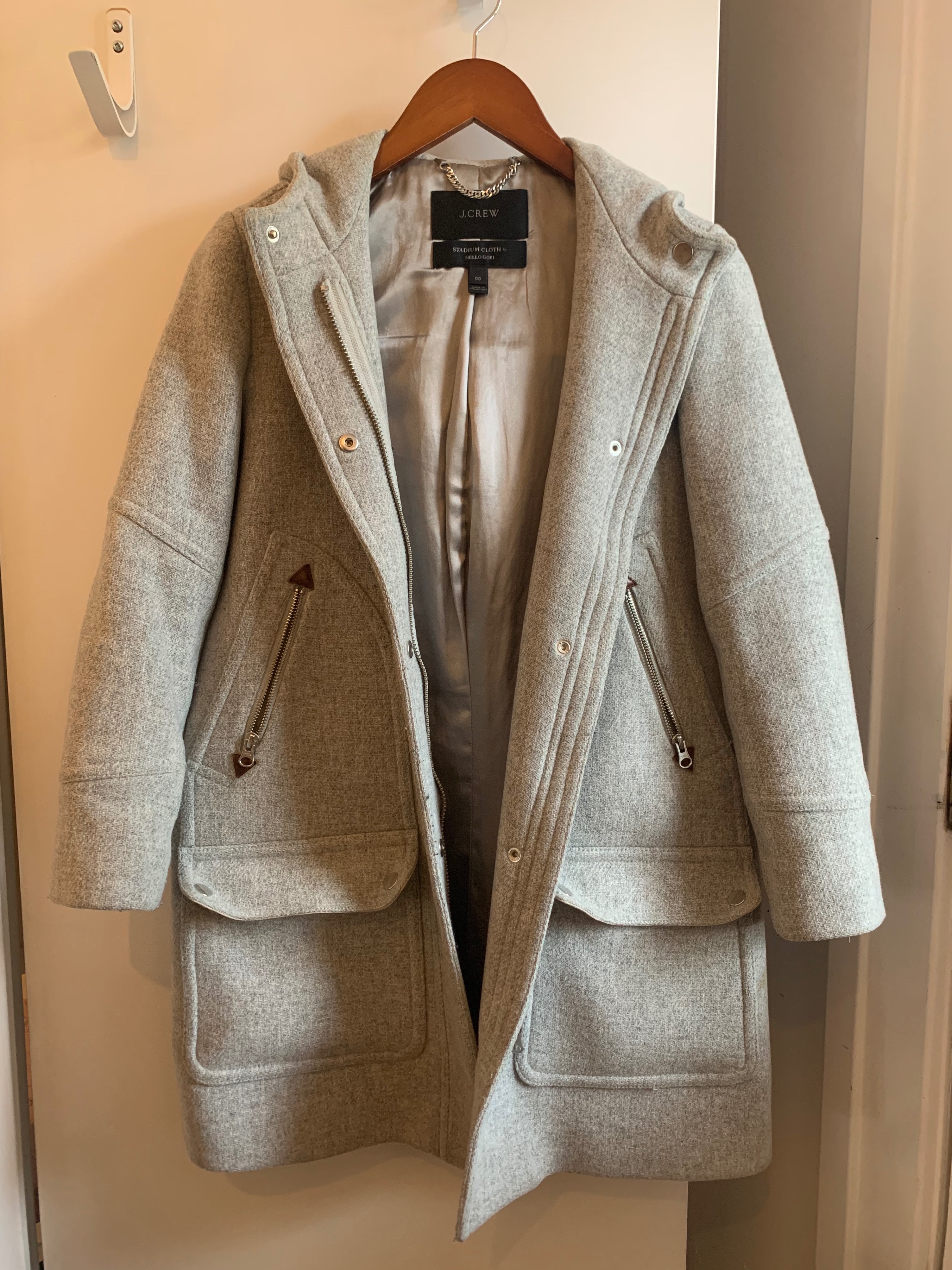 J.Crew Stadium Cloth Nello Gori Duffle Coat - photo 2