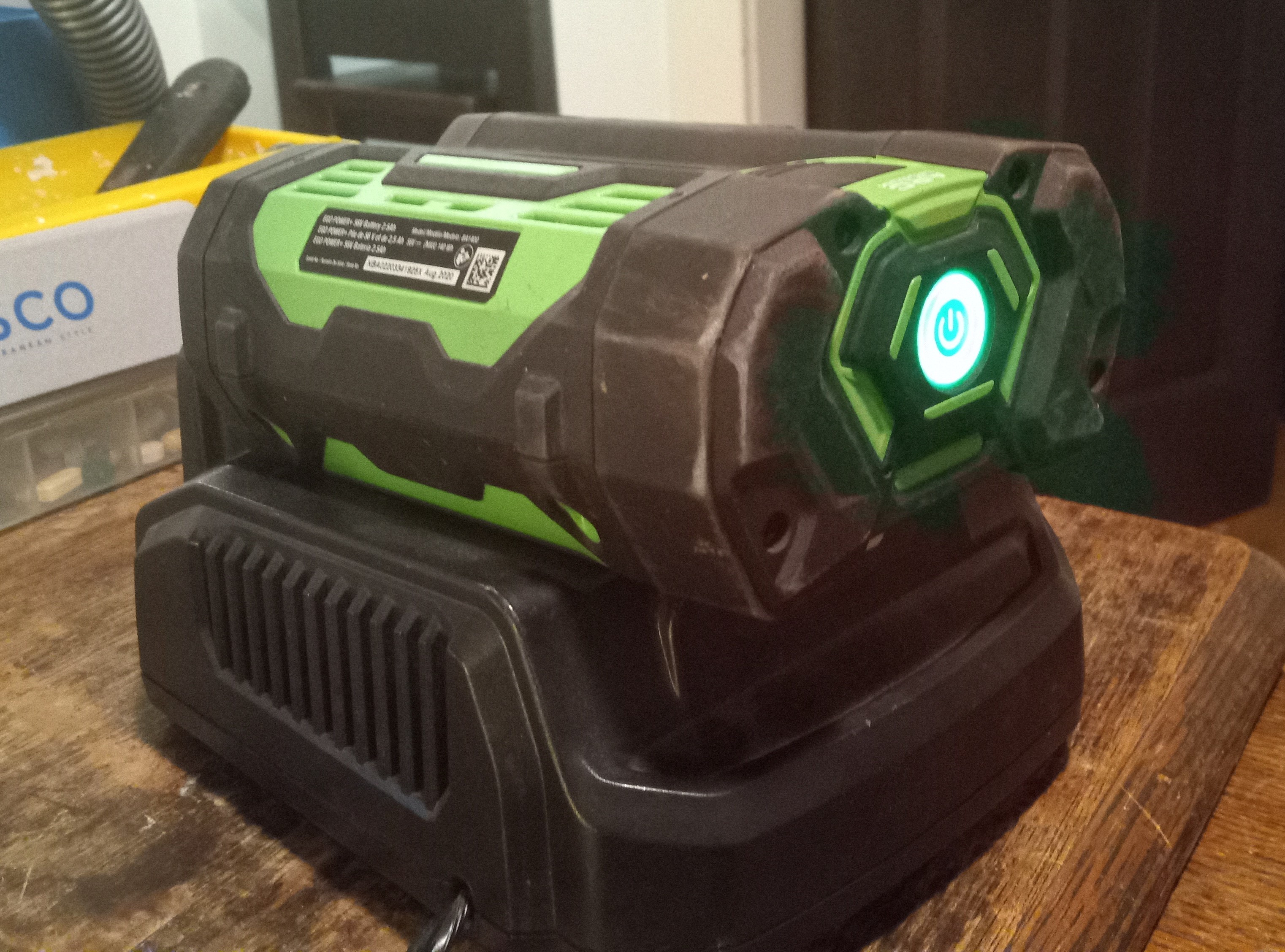 EGO Battery and Charger - photo 2