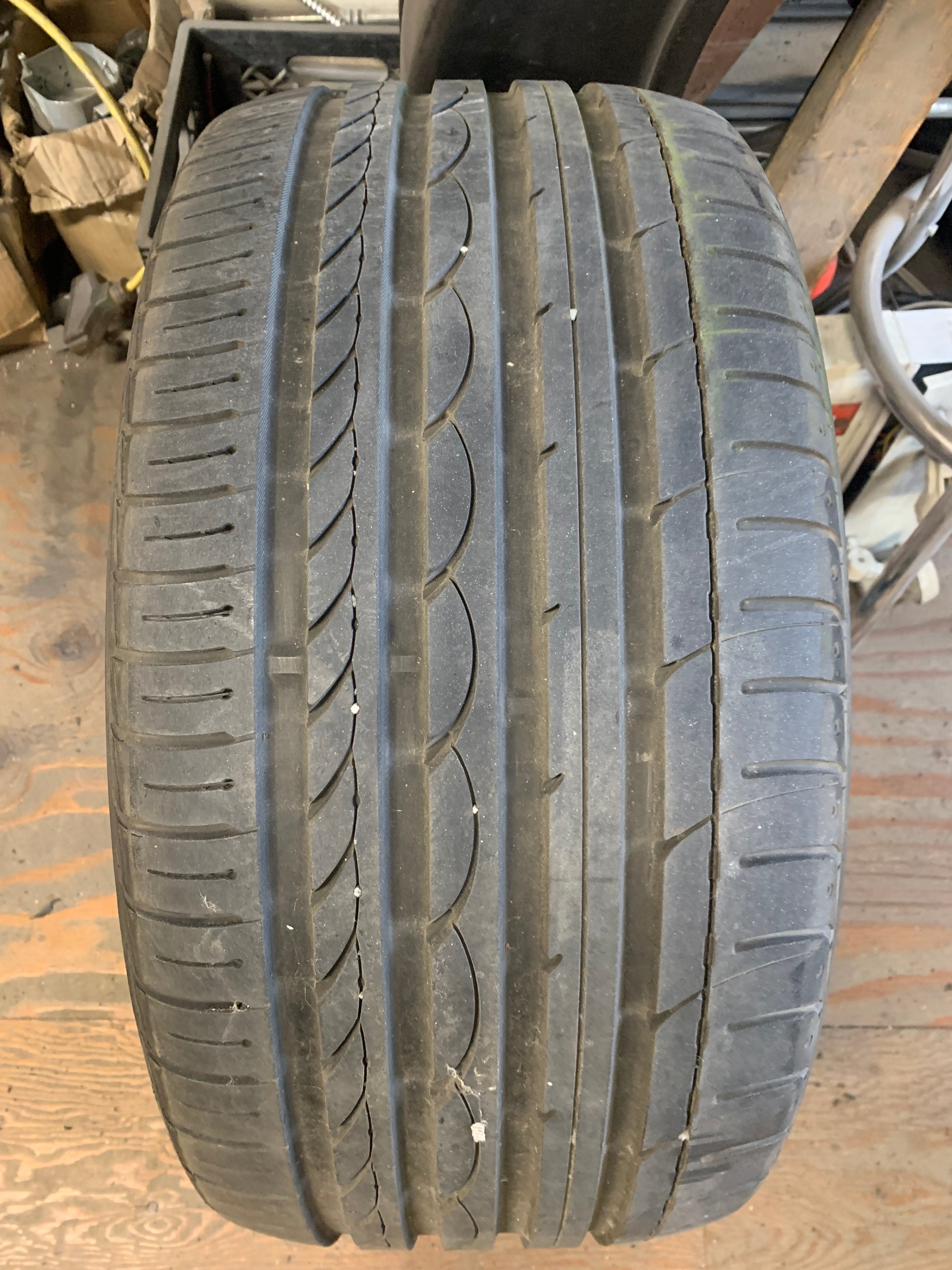 1 x single 275/35/20 Yokohama Advan Sport V103 new take off