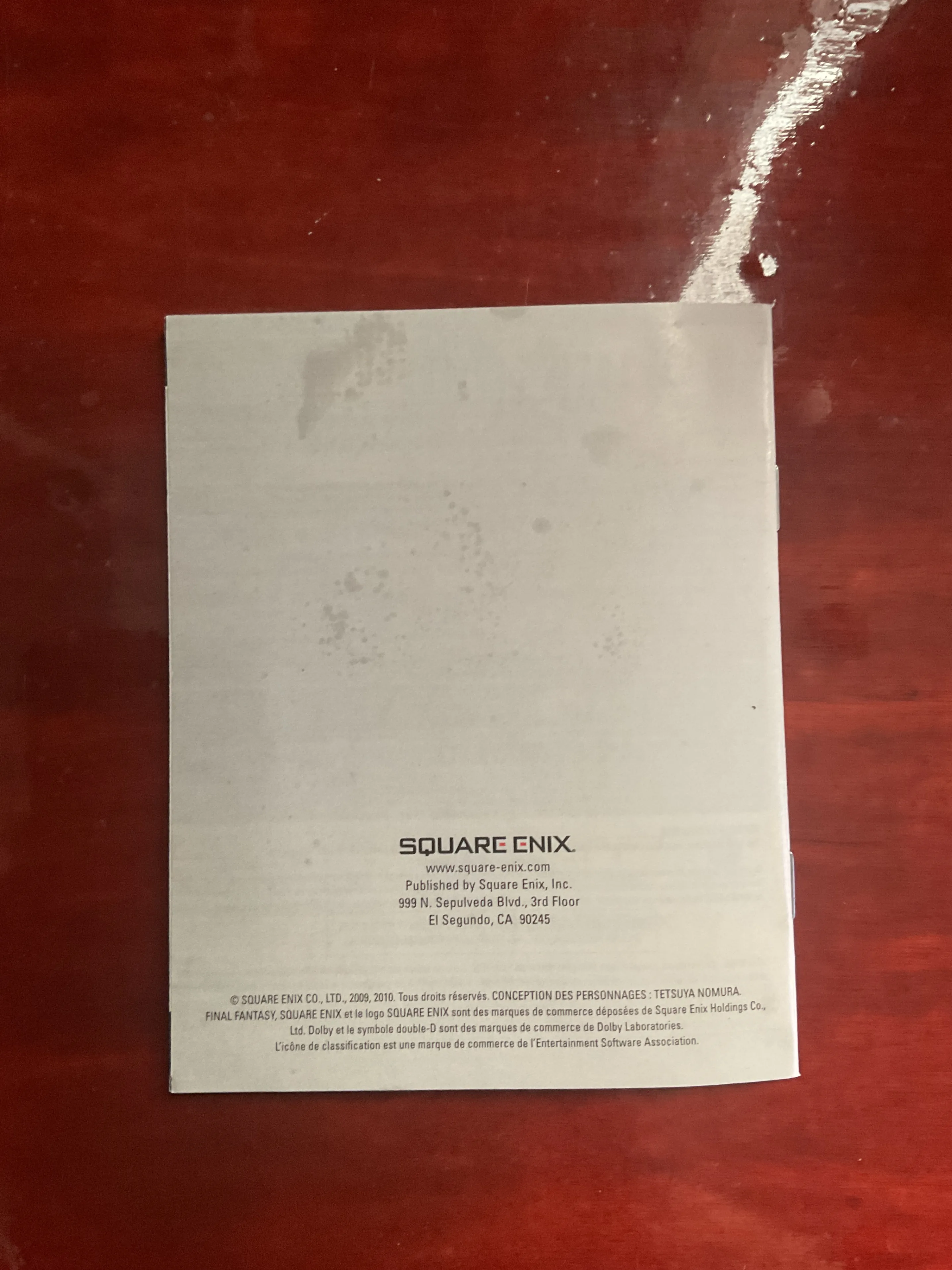 Final Fantasy XIII Game Manual image indicator(3)