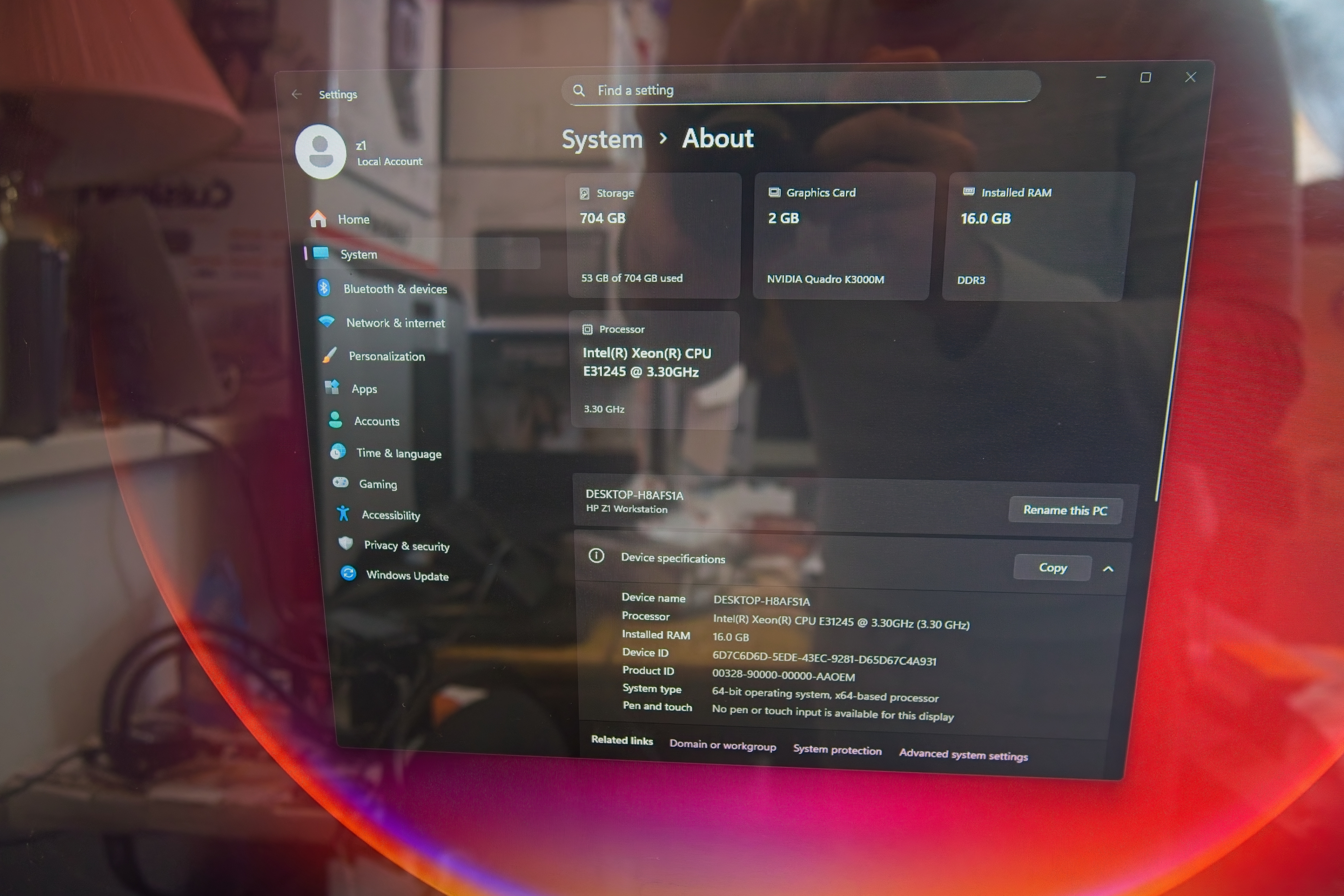 BOXING DAY SPECIAL HP Z1 G2 All-in-One – Xeon E3, Quadro K3000M - photo 2