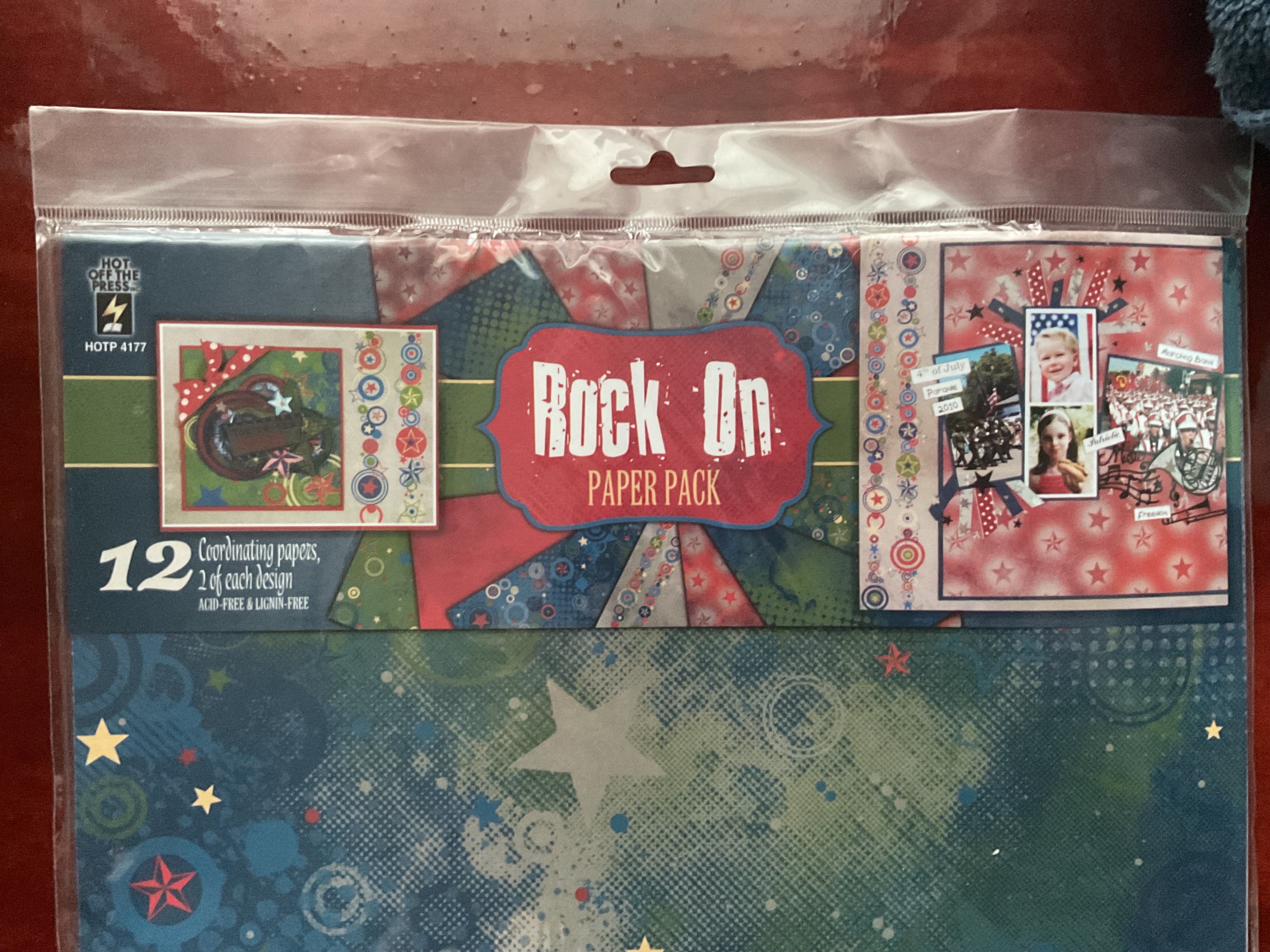Hot Off The Press Rock On Paper Pack - photo 2