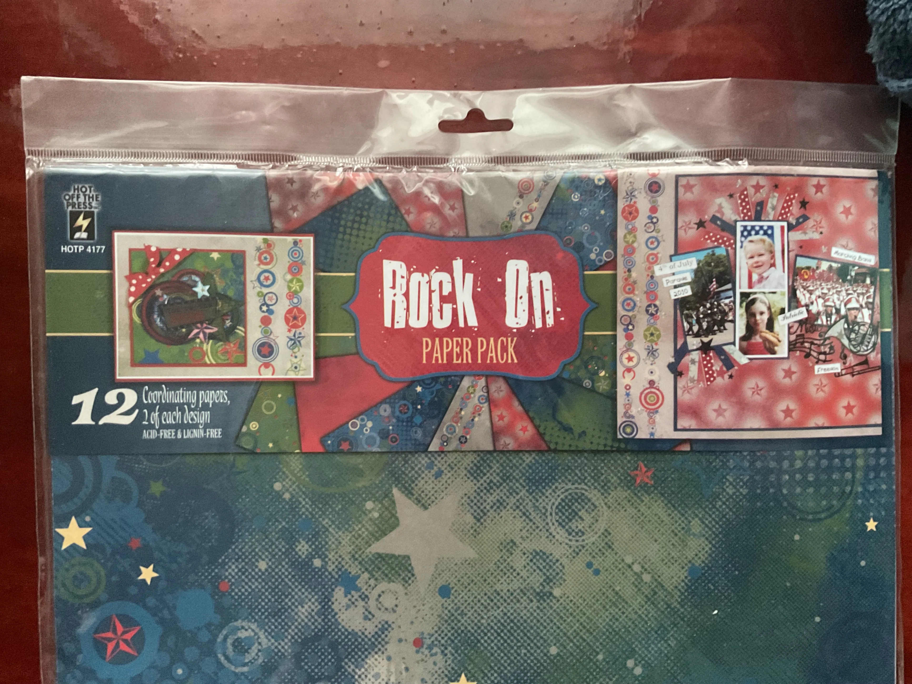 Hot Off The Press Rock On Paper Pack image indicator(2)