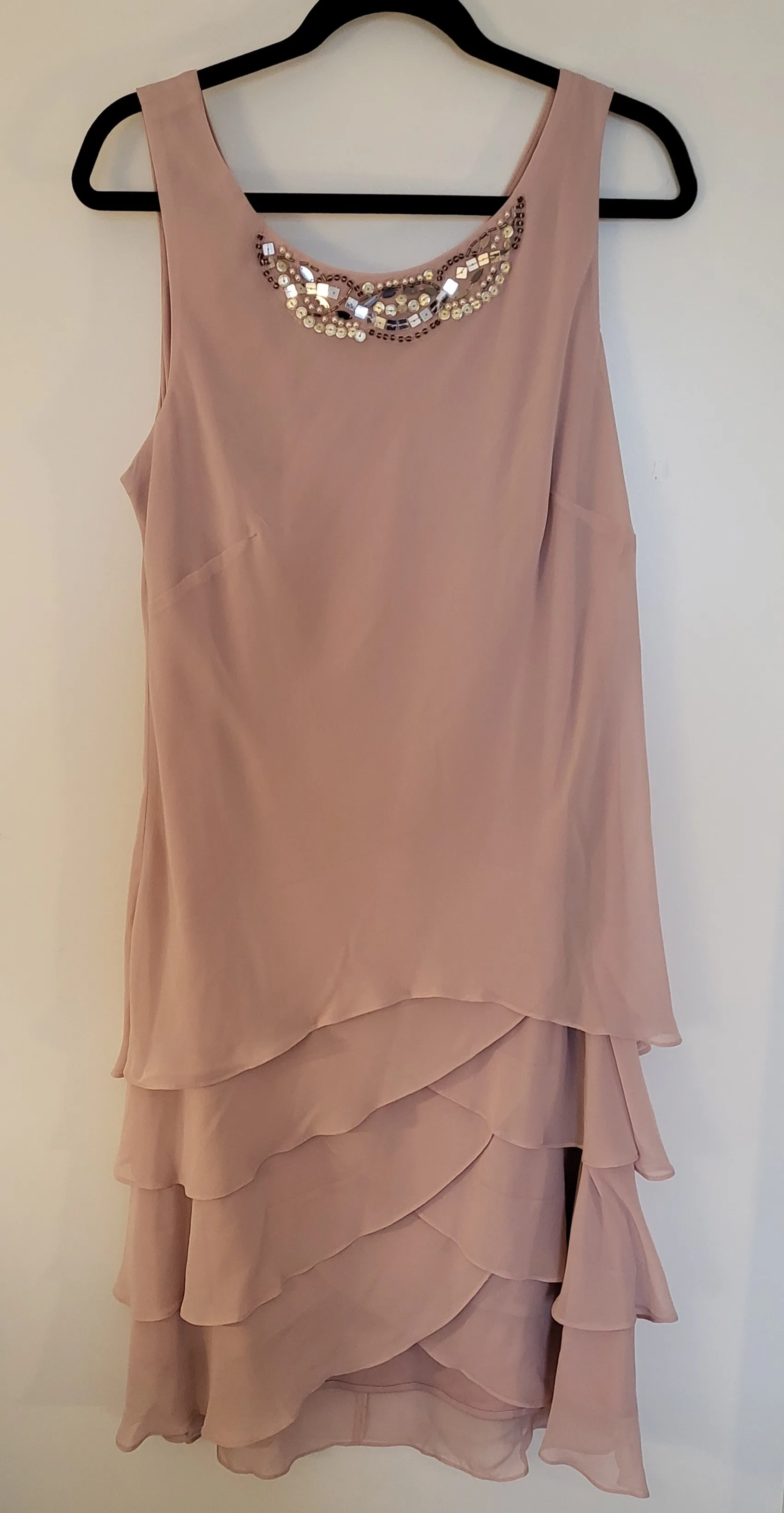 Pristine! - Pink Small Layered Cocktail Dress - Quick Pickup!🚀