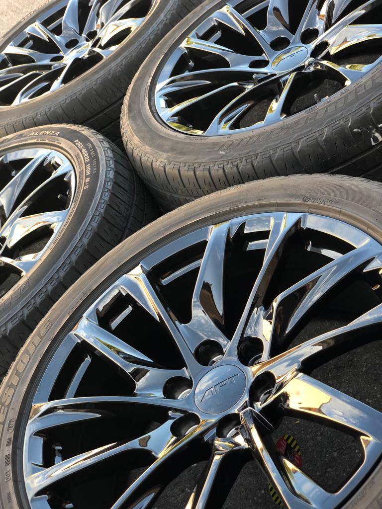 NEW 22”Escalade/Sierra/Yukon/Tahoe(6x139)+Michelin Snows