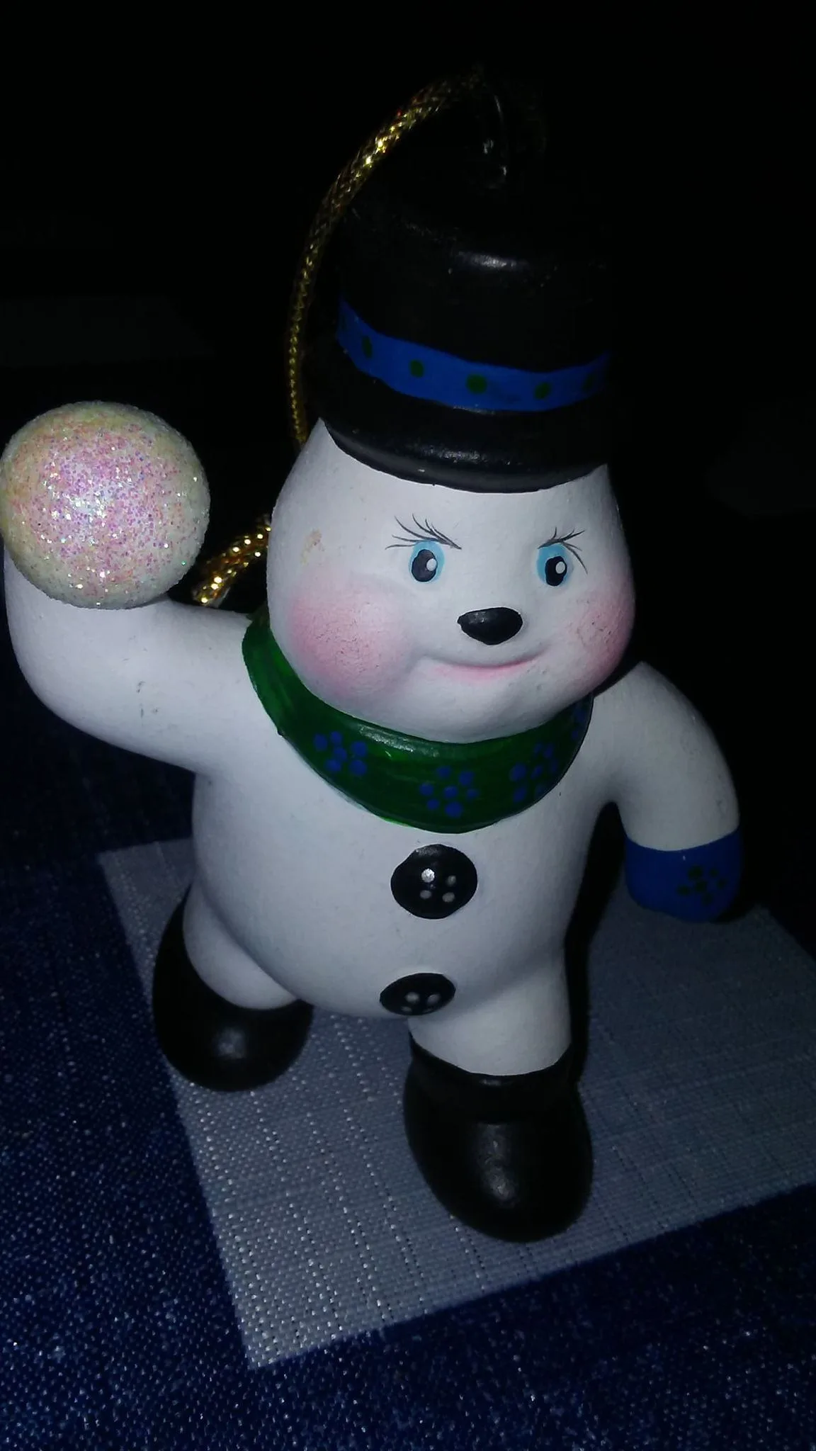 Ornaments - Snowman and Santa