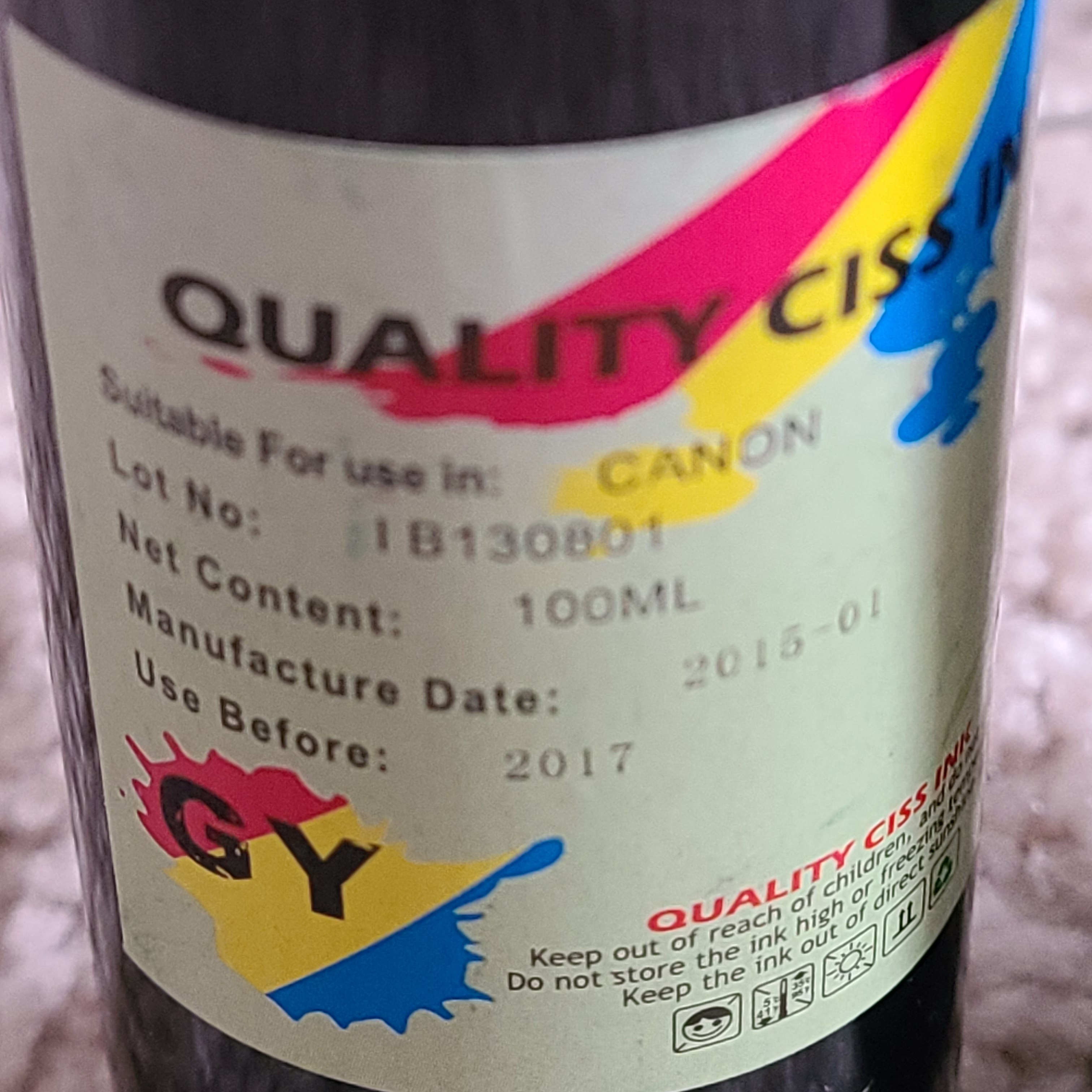 2-pack Universal Dye Refill Ink (Gray Colour) with syringe - photo 4