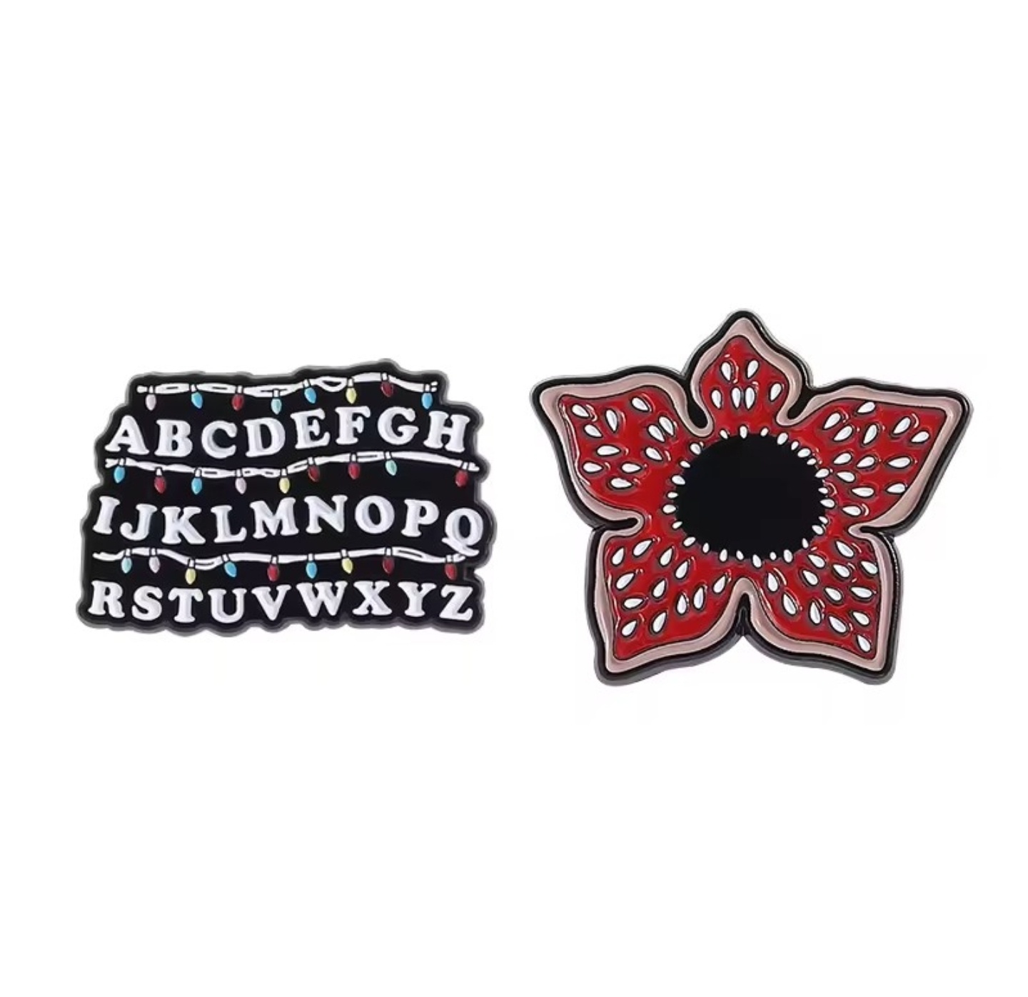 Stranger Things Set of 2 Brooch Enamel Pins