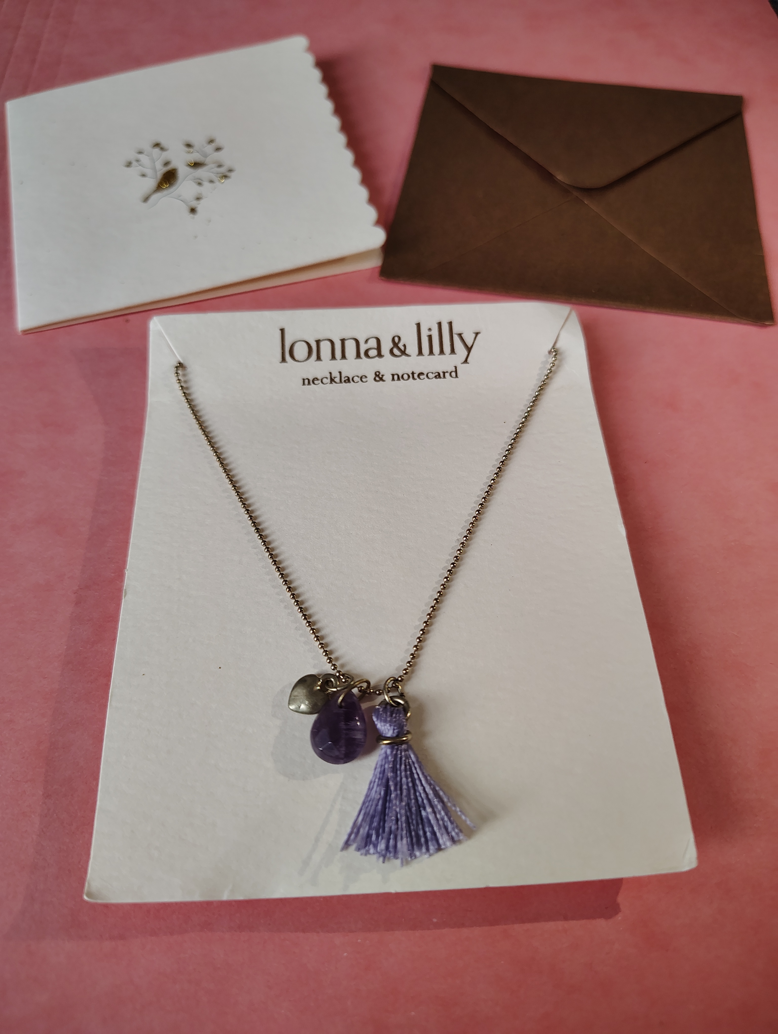 NEW NECKLACE- 3pcs Lonna & Lilly (Macy's US price tag, Sale)