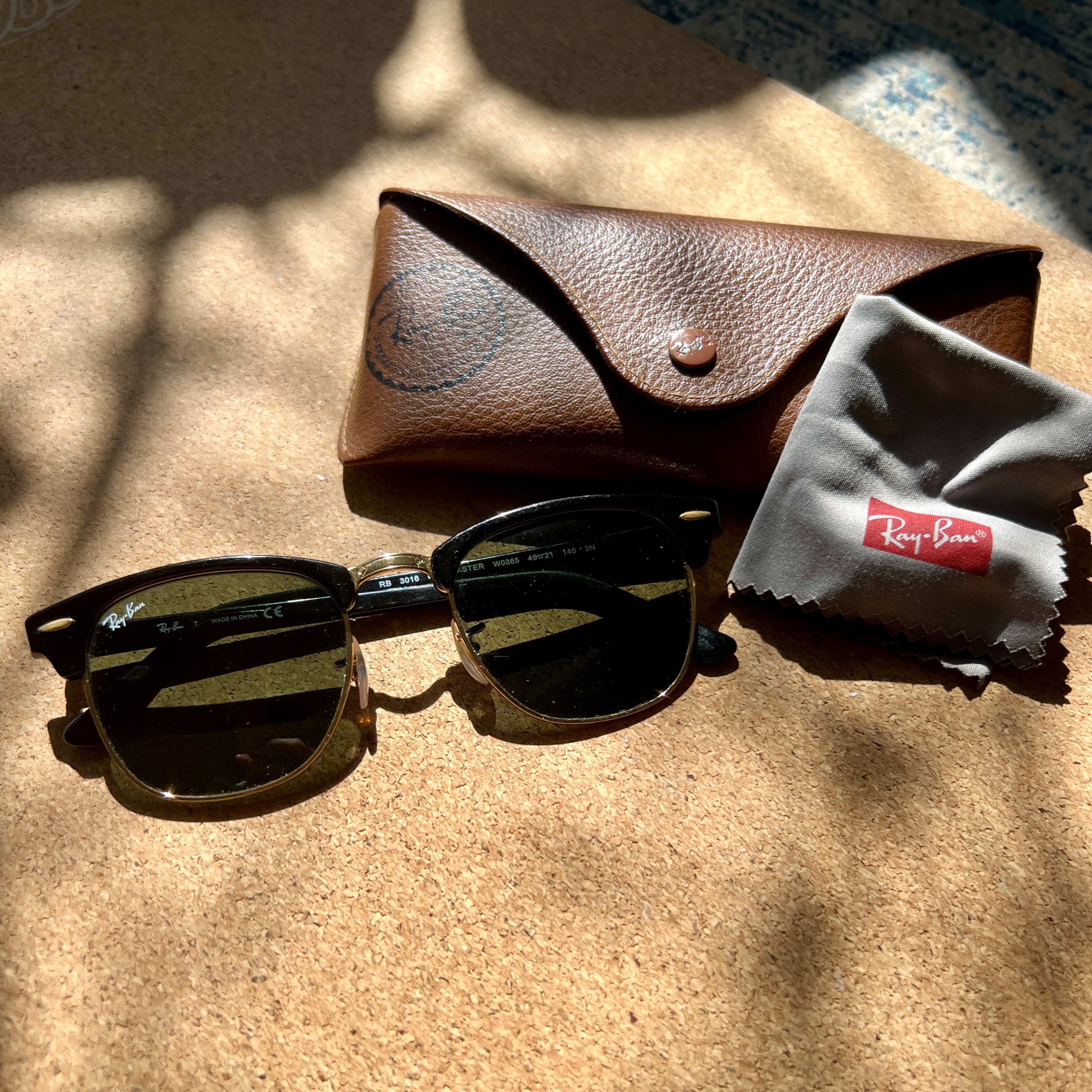 Vintage Ray-Ban Clubmaster Classic Sunglasses 😎 - photo 4