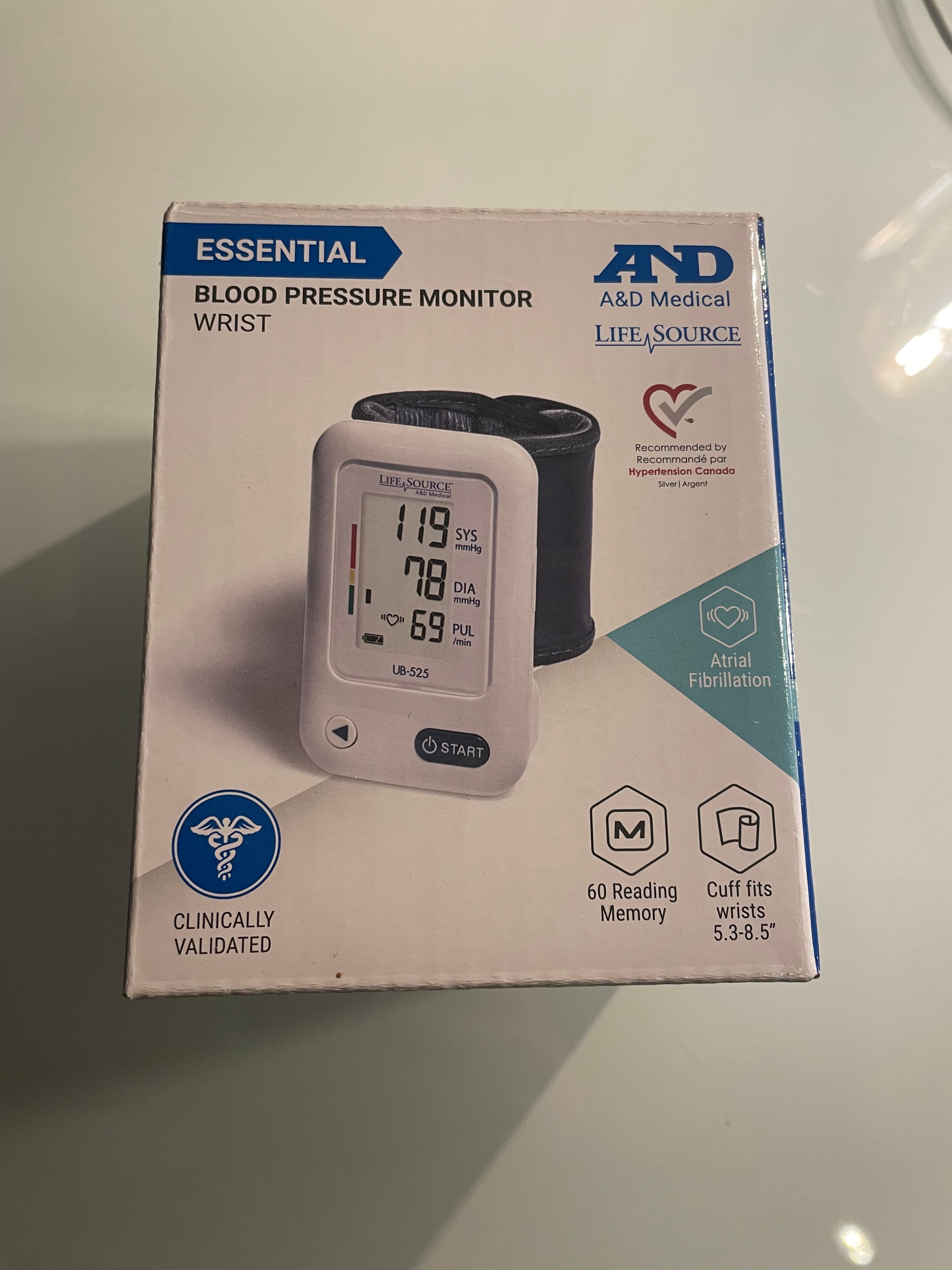 Blood Pressure Wrist Monitor