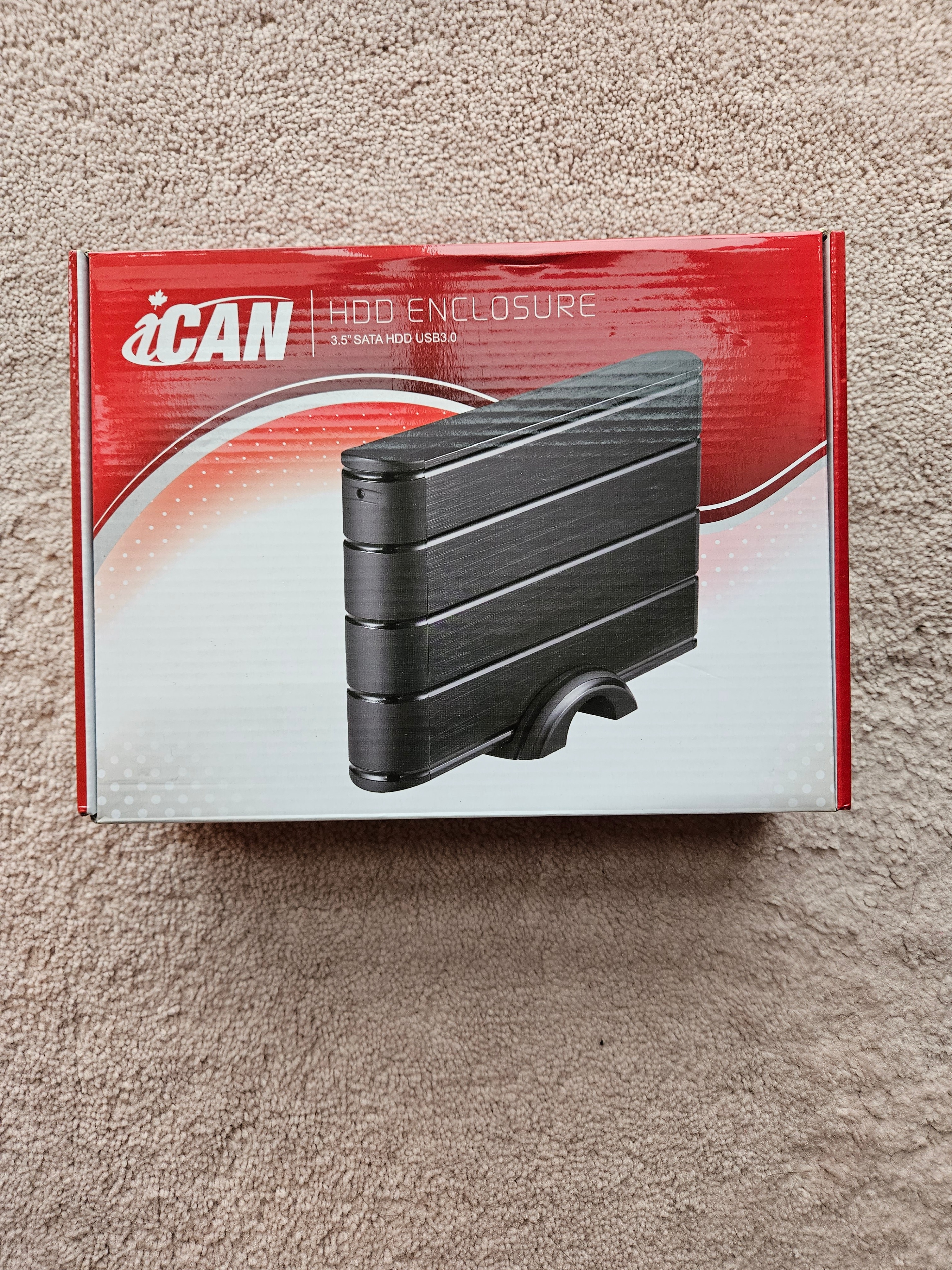 BRAND NEW in BOX iCAN SSD Enclosure USB 3.0 with Power Adapter