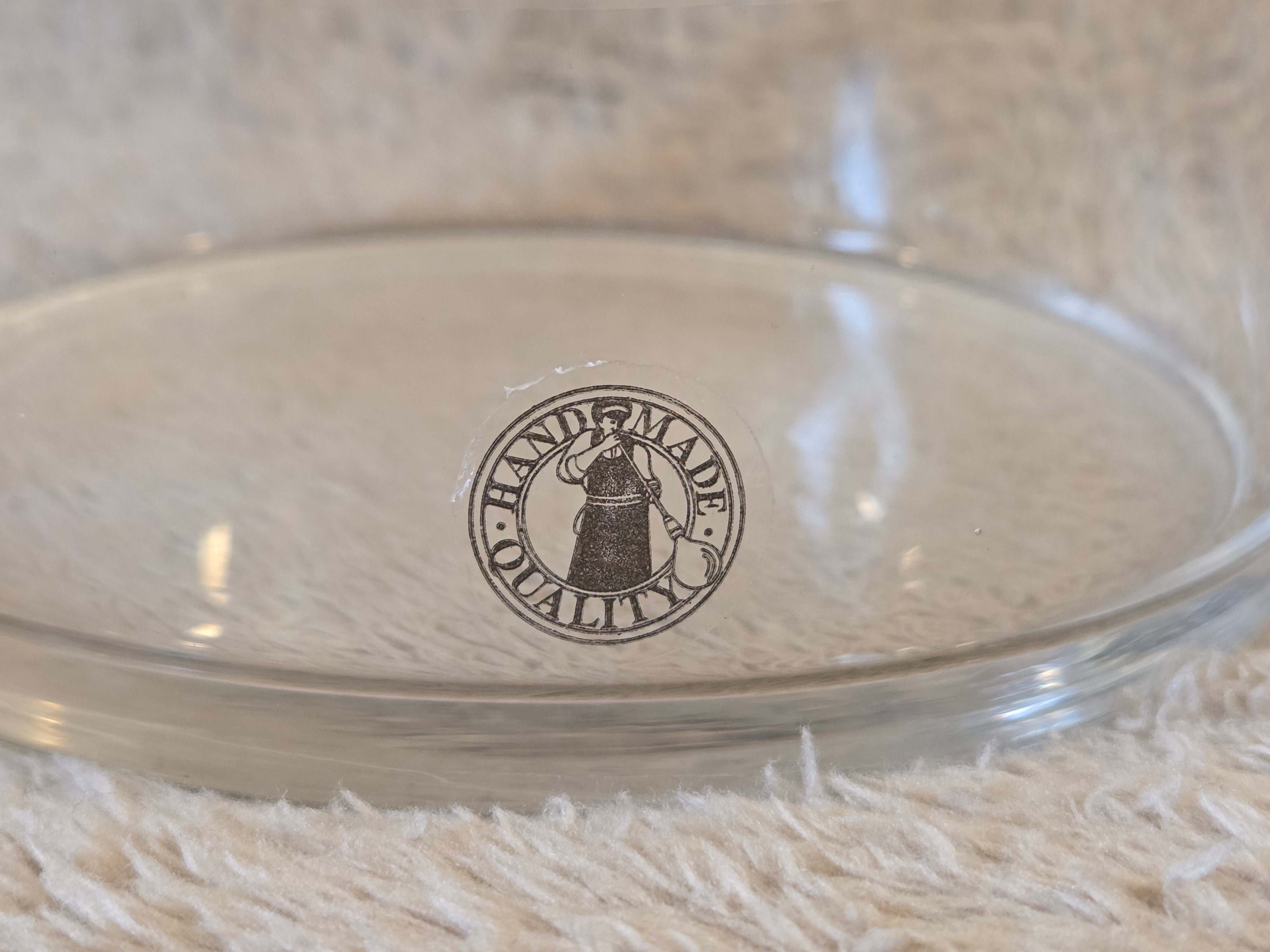 Mouth-Blown Glass Vases by Anne Nilsson, 2pc - photo 3