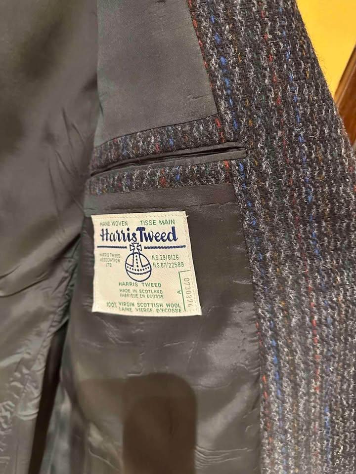 Harris Tweed 100% Wool Blazer – Made in Scotland - photo 2