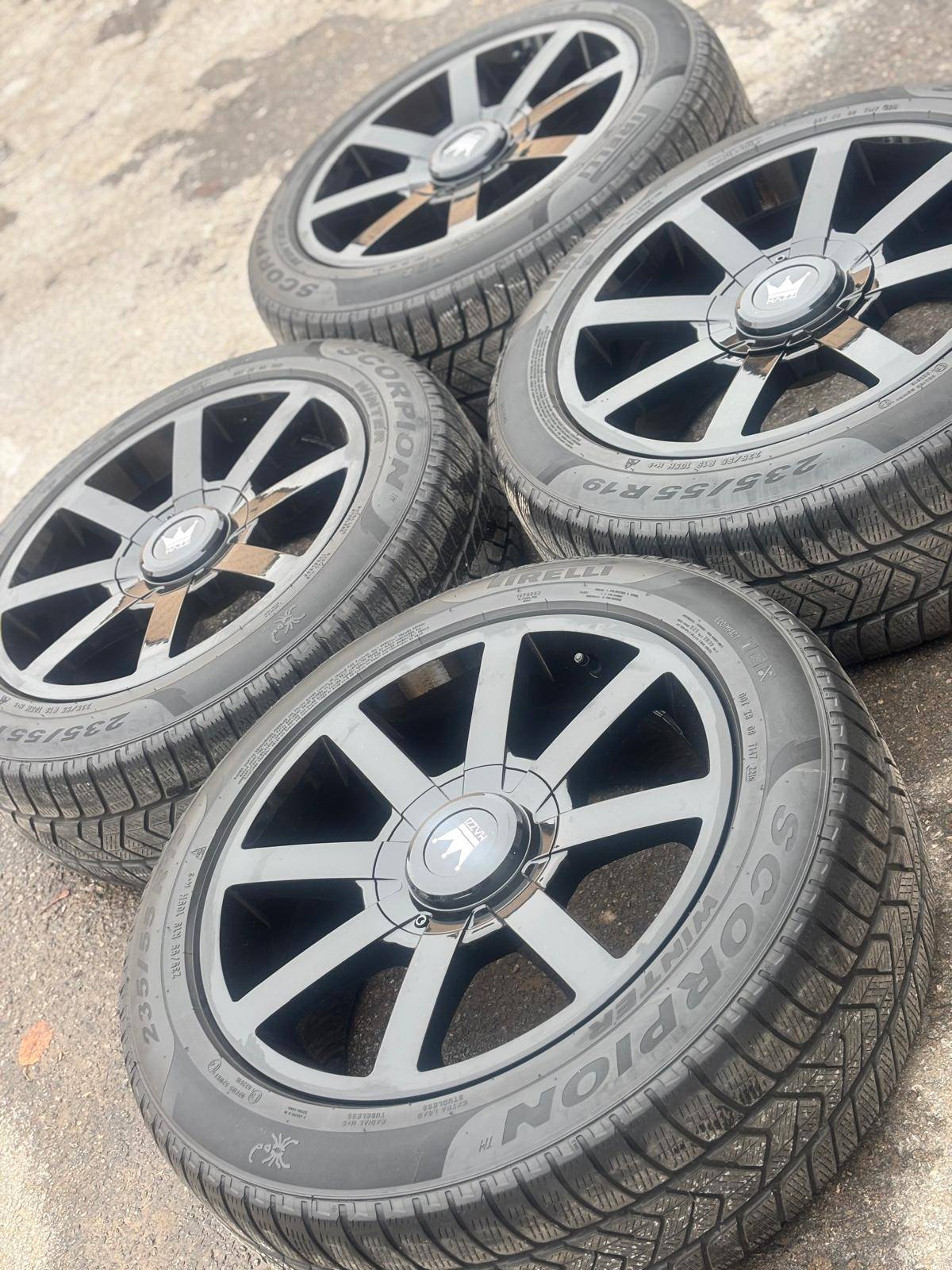 NEW 19"Mazzi(5x108/5x114)+used Pirelli snow-GV70/SantaFe/Telluri - photo 2