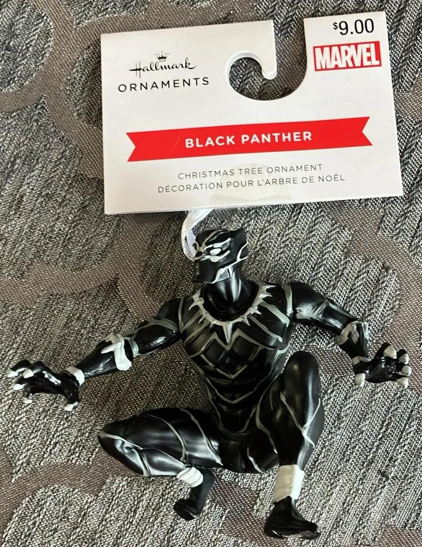 Hallmark Marvel Black Panther Ornament (New)