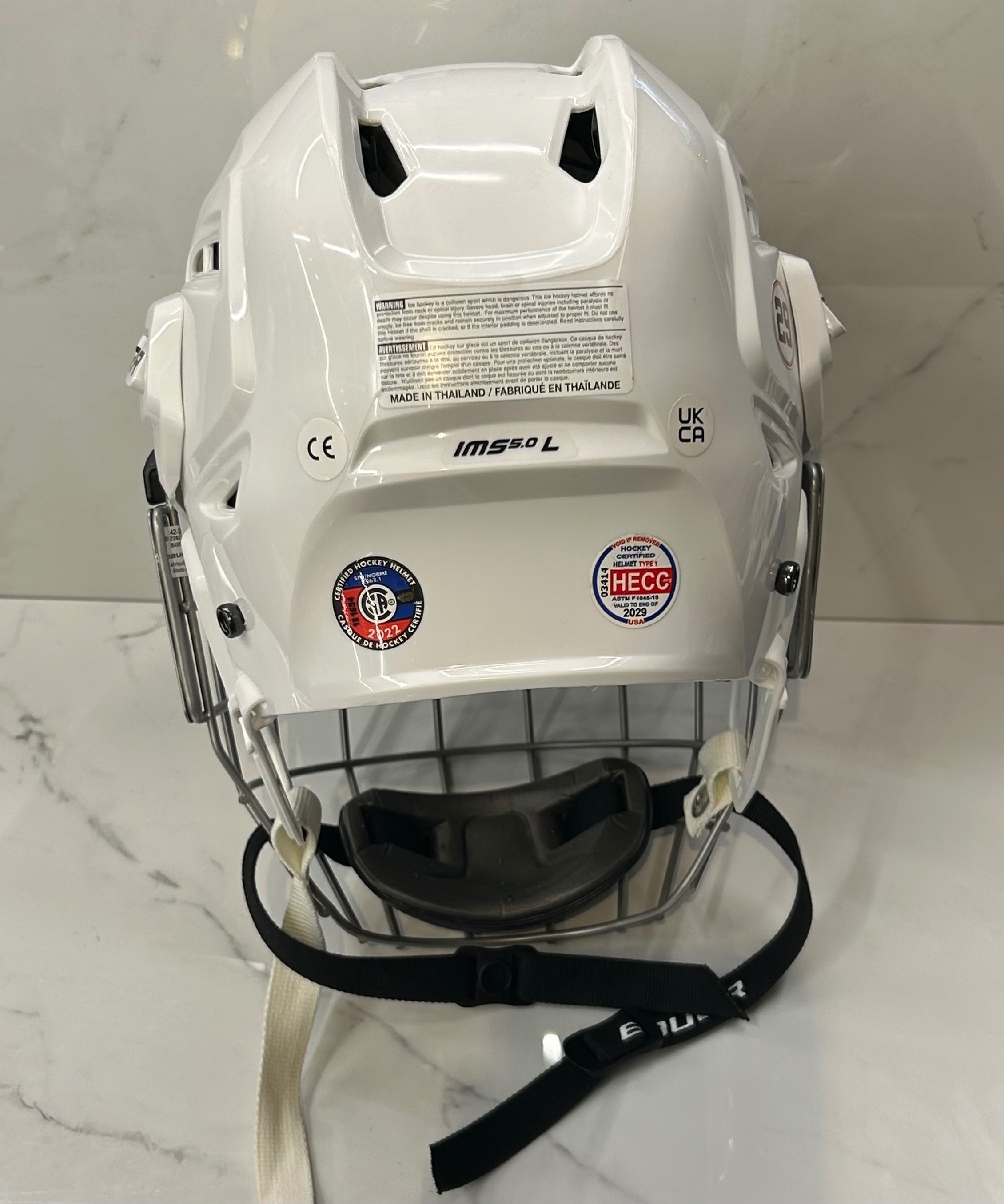 Bauer IMS 5.0 L White Hockey Helmet - photo 2