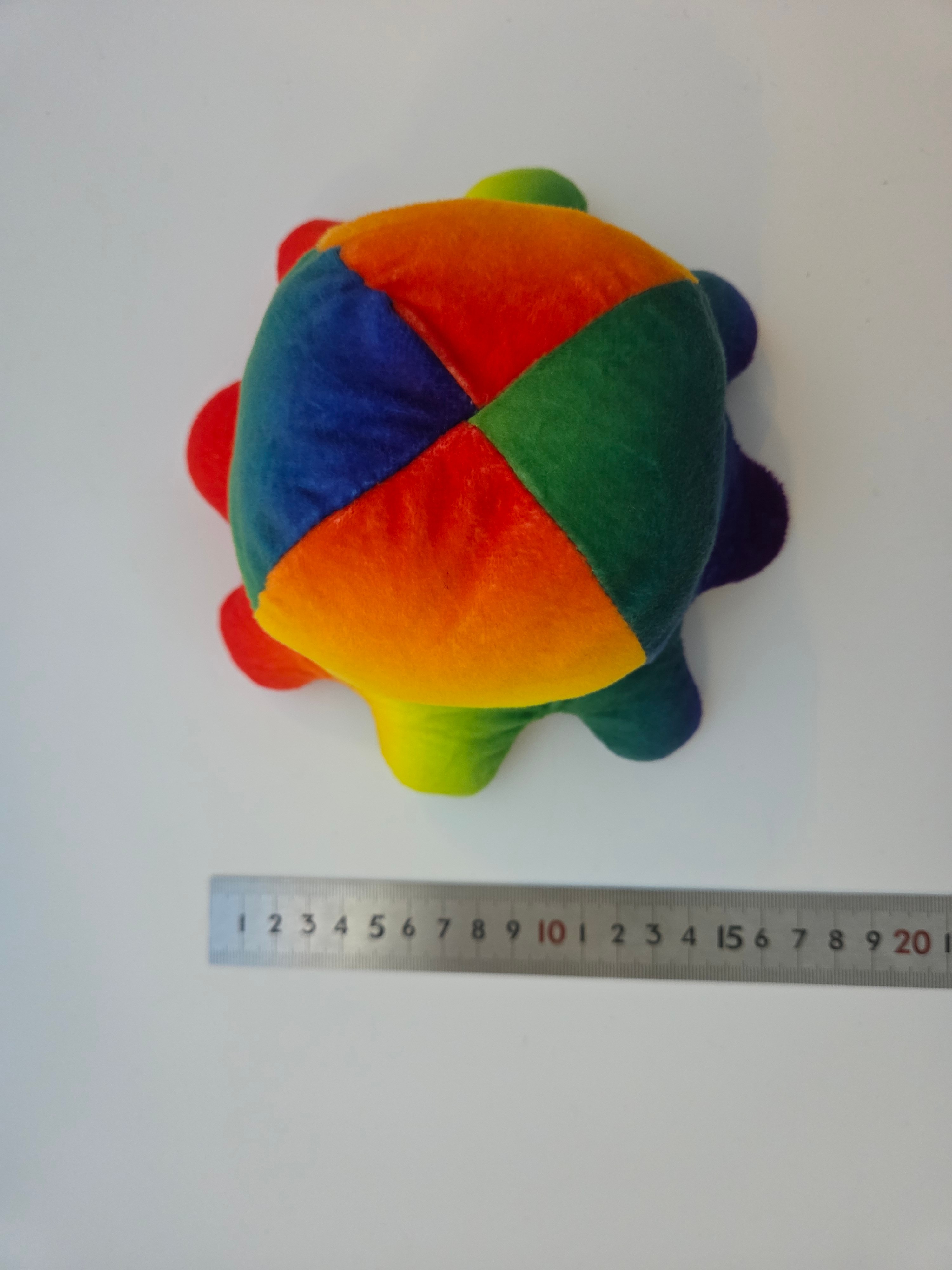 Reversible Rainbow Octopus Plush – New, 14 cm - photo 4