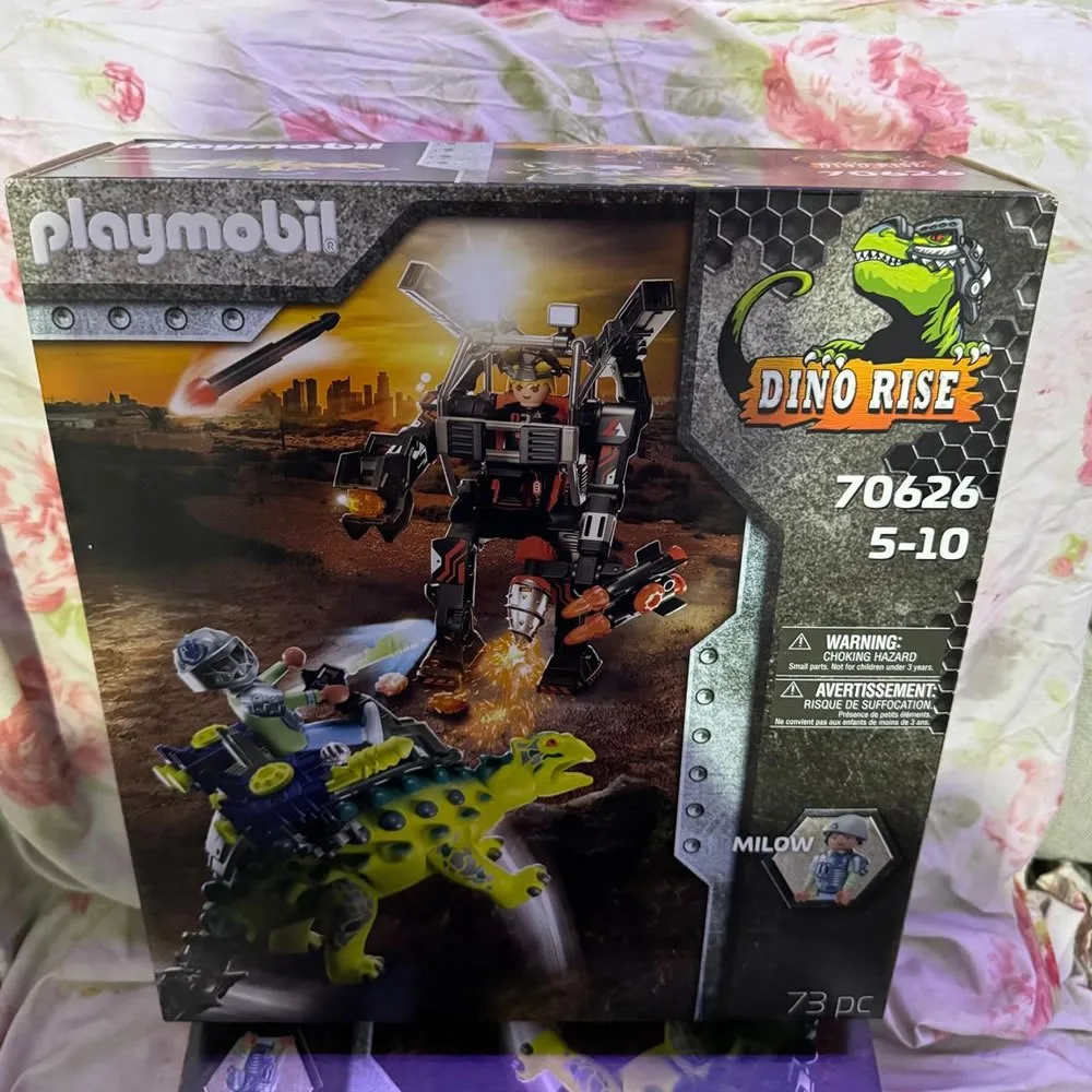 Playmobil Dino Rise Saichania Invasion of the Robot Playset