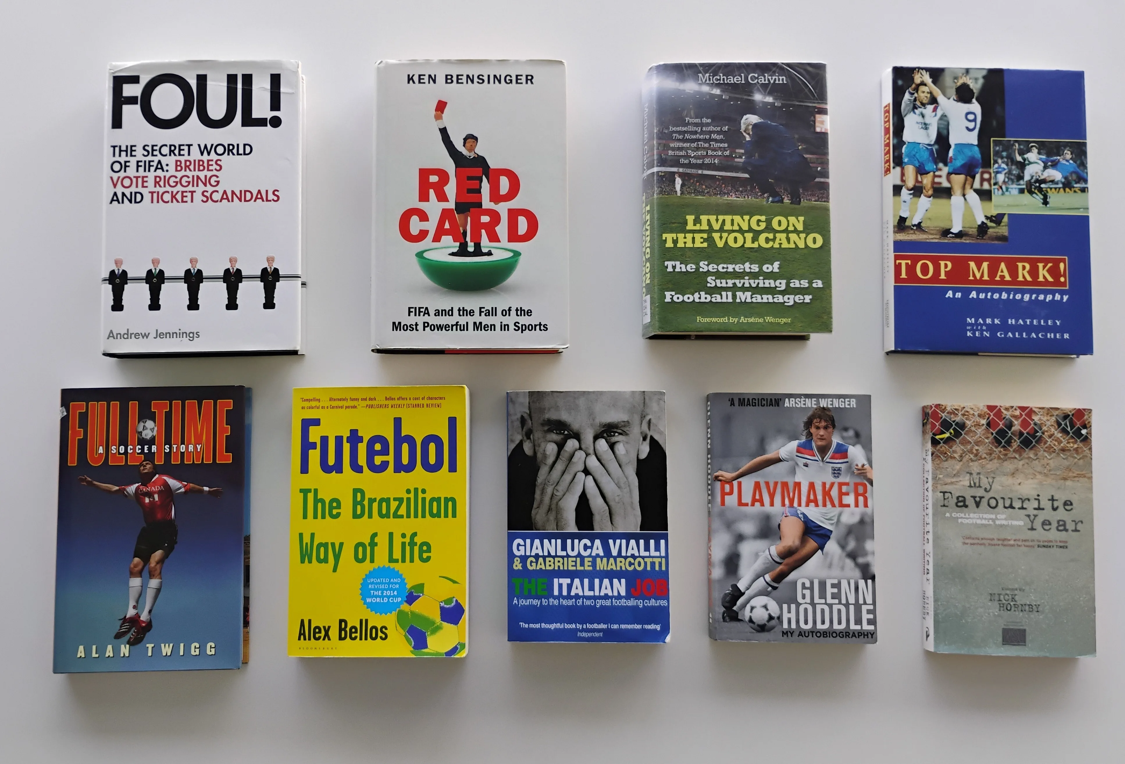 Books on English Football ($2-10)