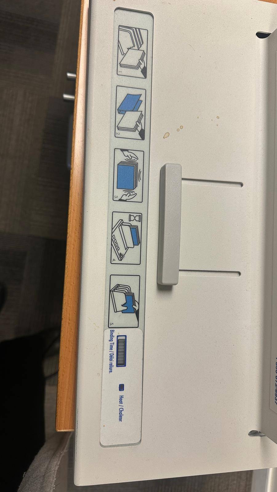 MOVING!!! Coverbind Desktop Binding Machine - photo 3