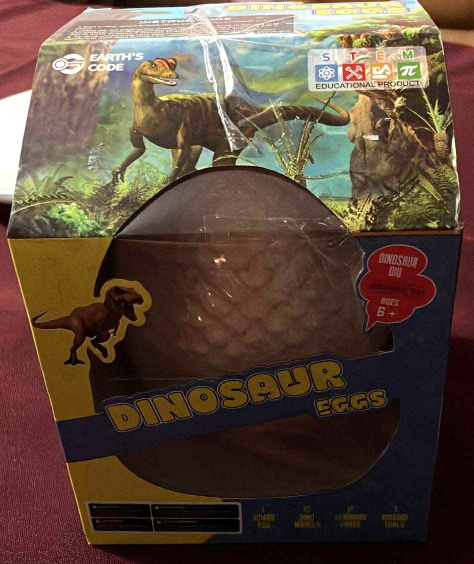 Earths Code Jumbo Dinosaur Eggs (New)