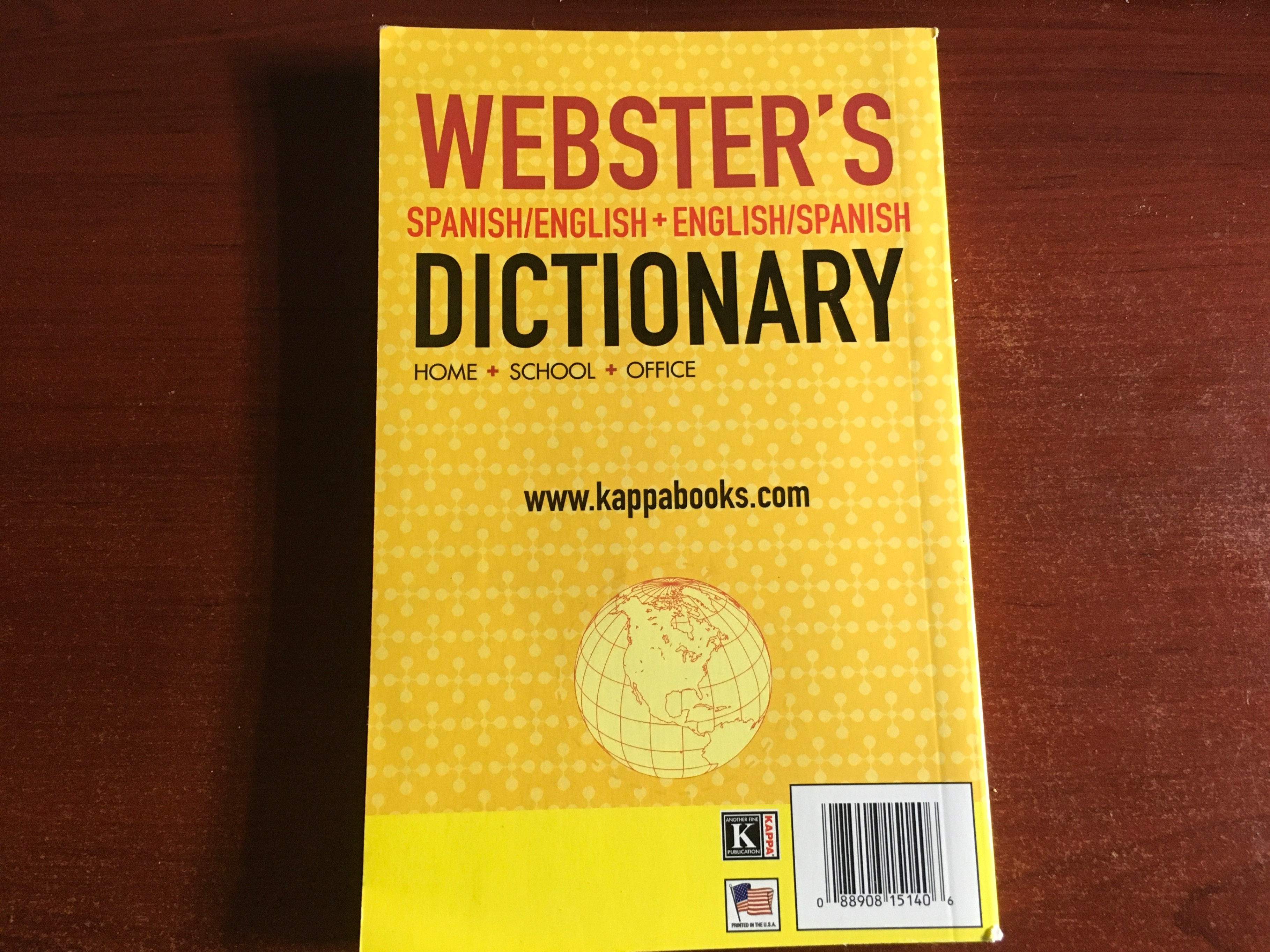 Webster's Spanish/English Dictionary - photo 2