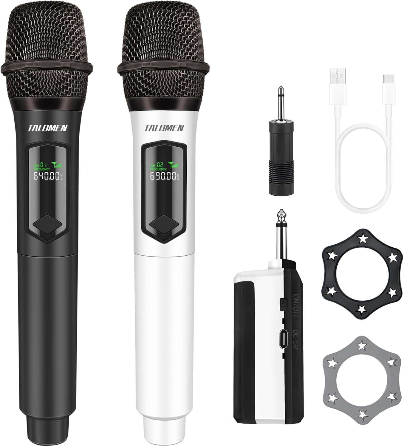 New Set of 2 Wireless Microphone