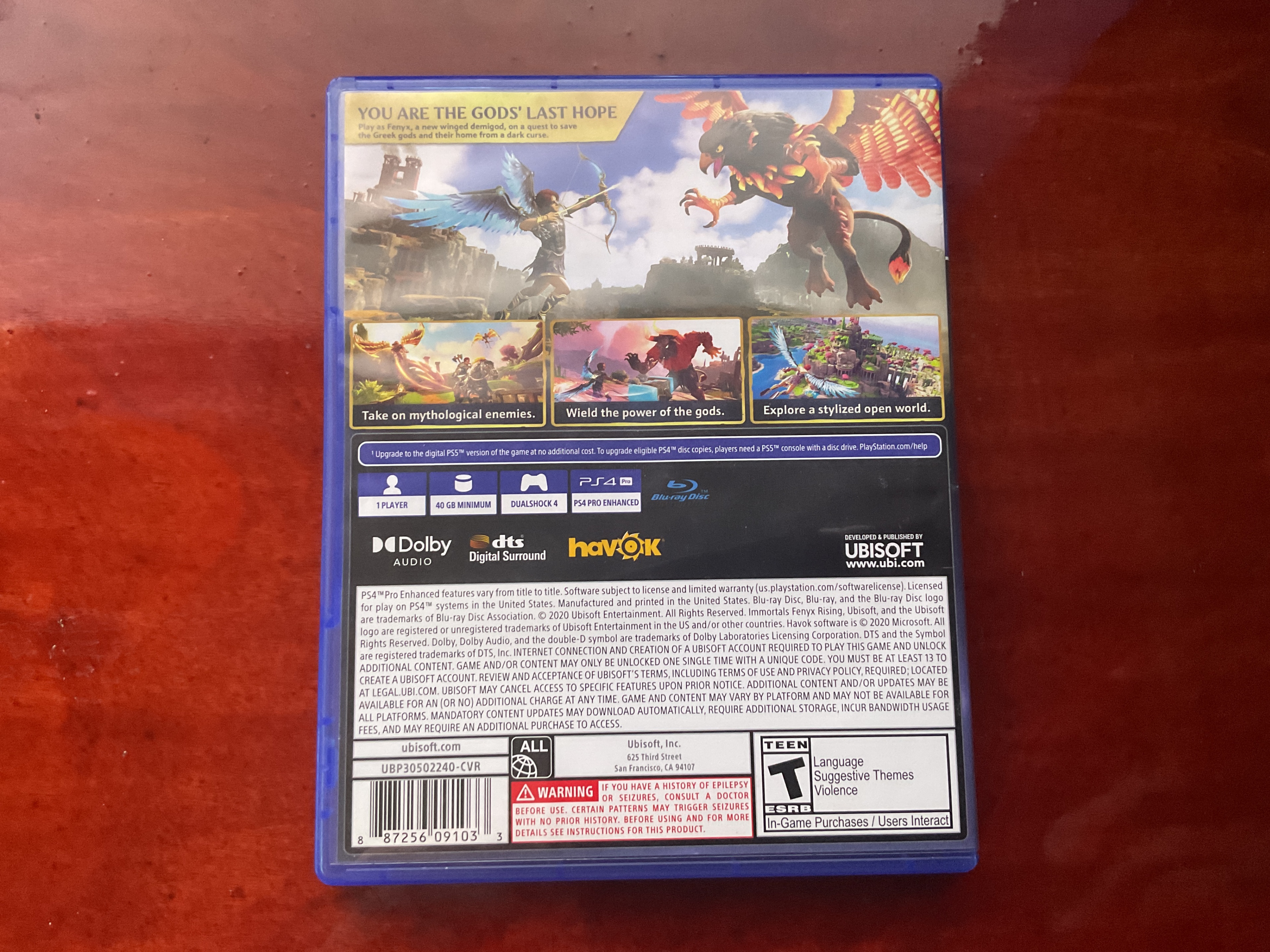 Immortals Fenyx Rising PS4 Game - photo 2