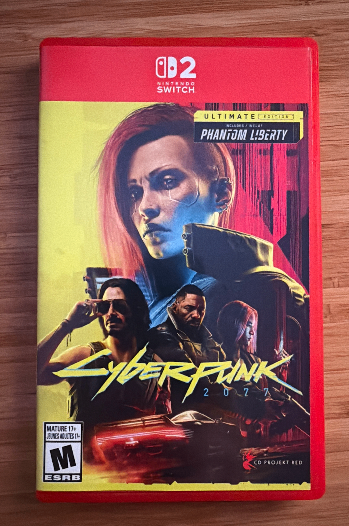 Nintendo Switch 2 - Cyberpunk 2077 + Original Stickers