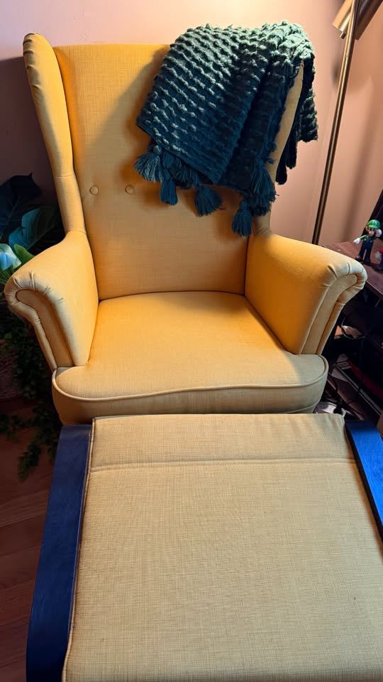 Iconic IKEA STRANDMON Yellow Armchair Bundle - photo 2