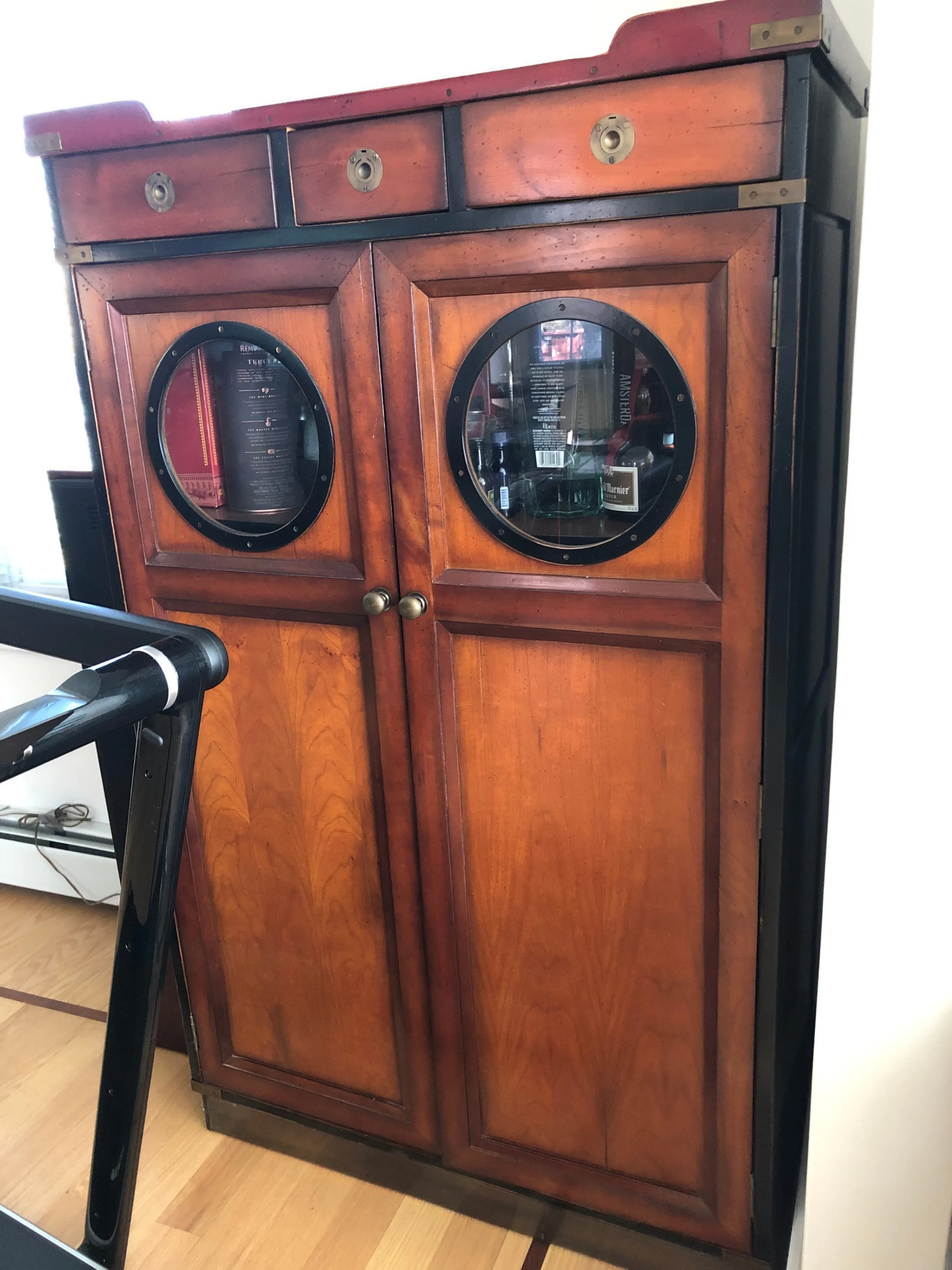 Authentic Models Porthole Cabinet MF027
