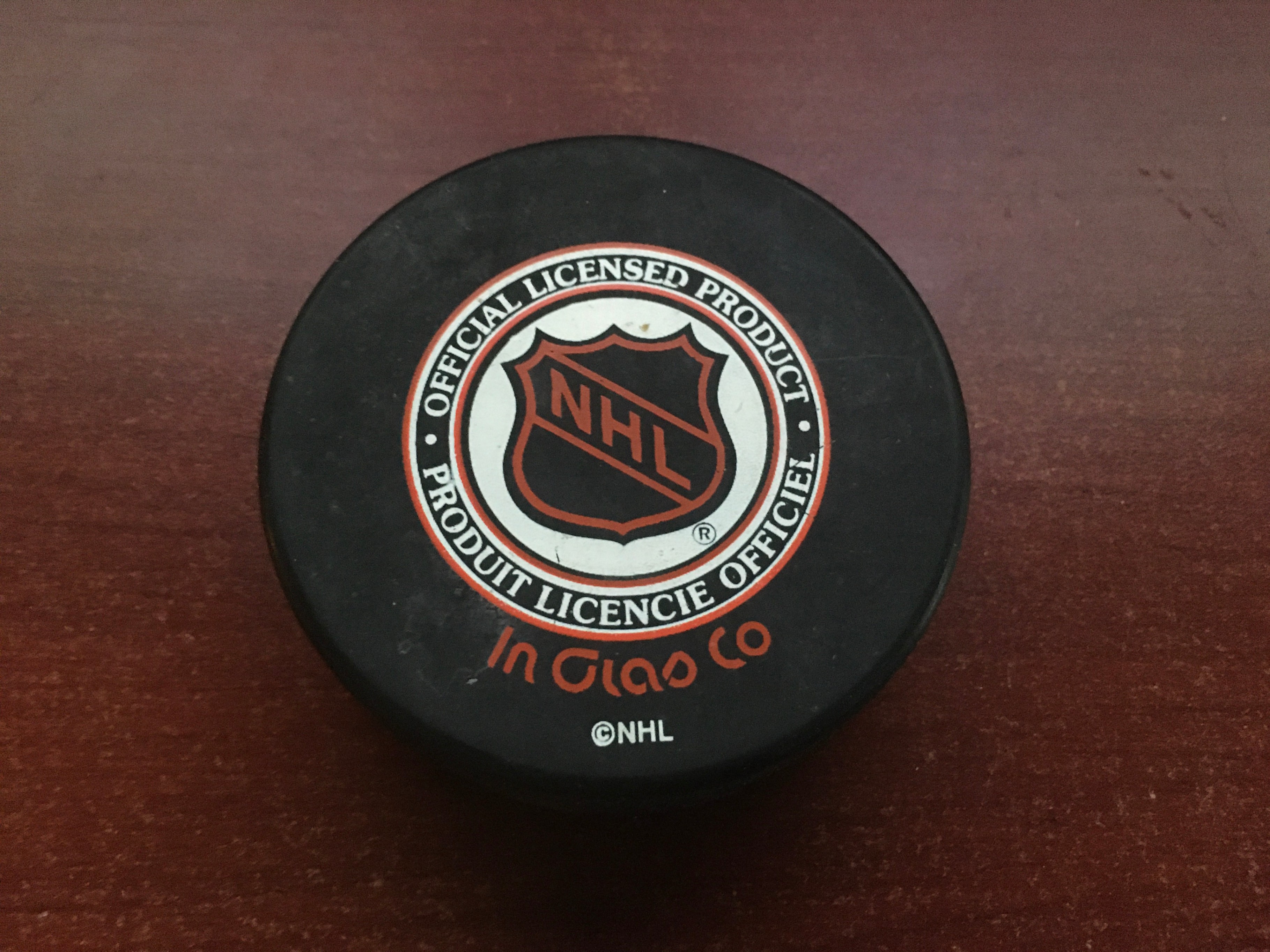 NHL Official Licensed Product Hockey Puck - photo 2