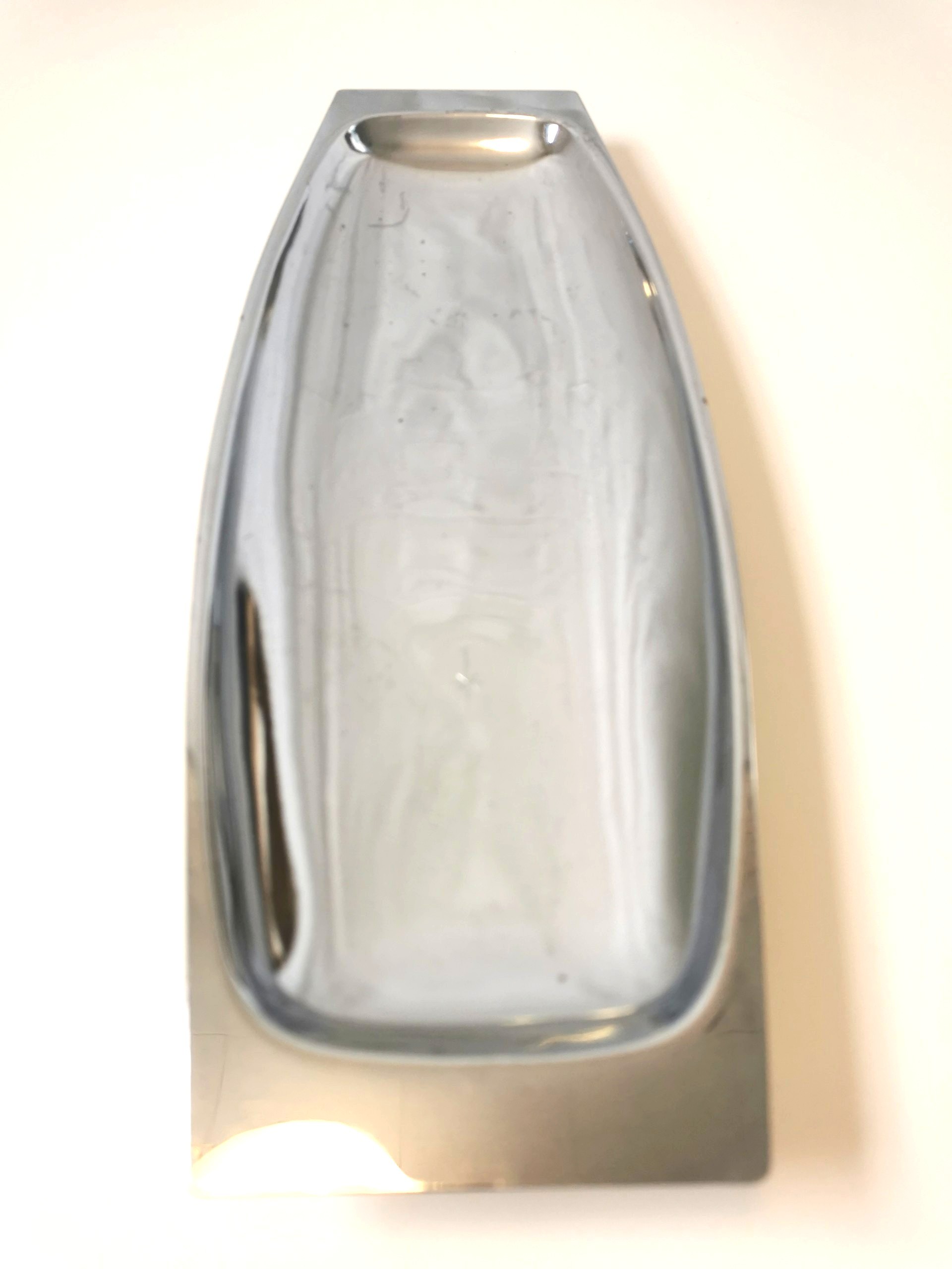 1950s Chrome Atomic Starburst Serving Tray 16.5" Long Japan - photo 3