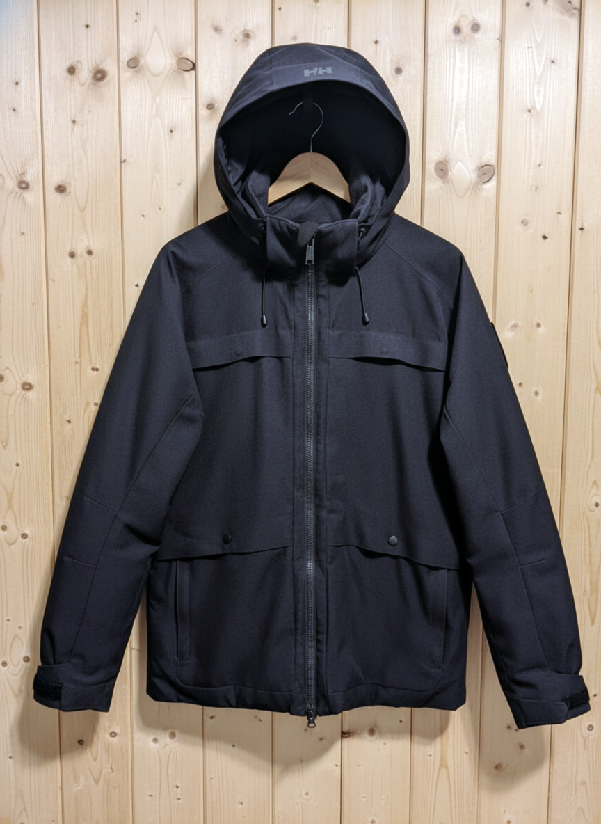 HELLY HANSEN Ski Jacket Men H2Flow Parka Coat Blck Insulated (L) - photo 5