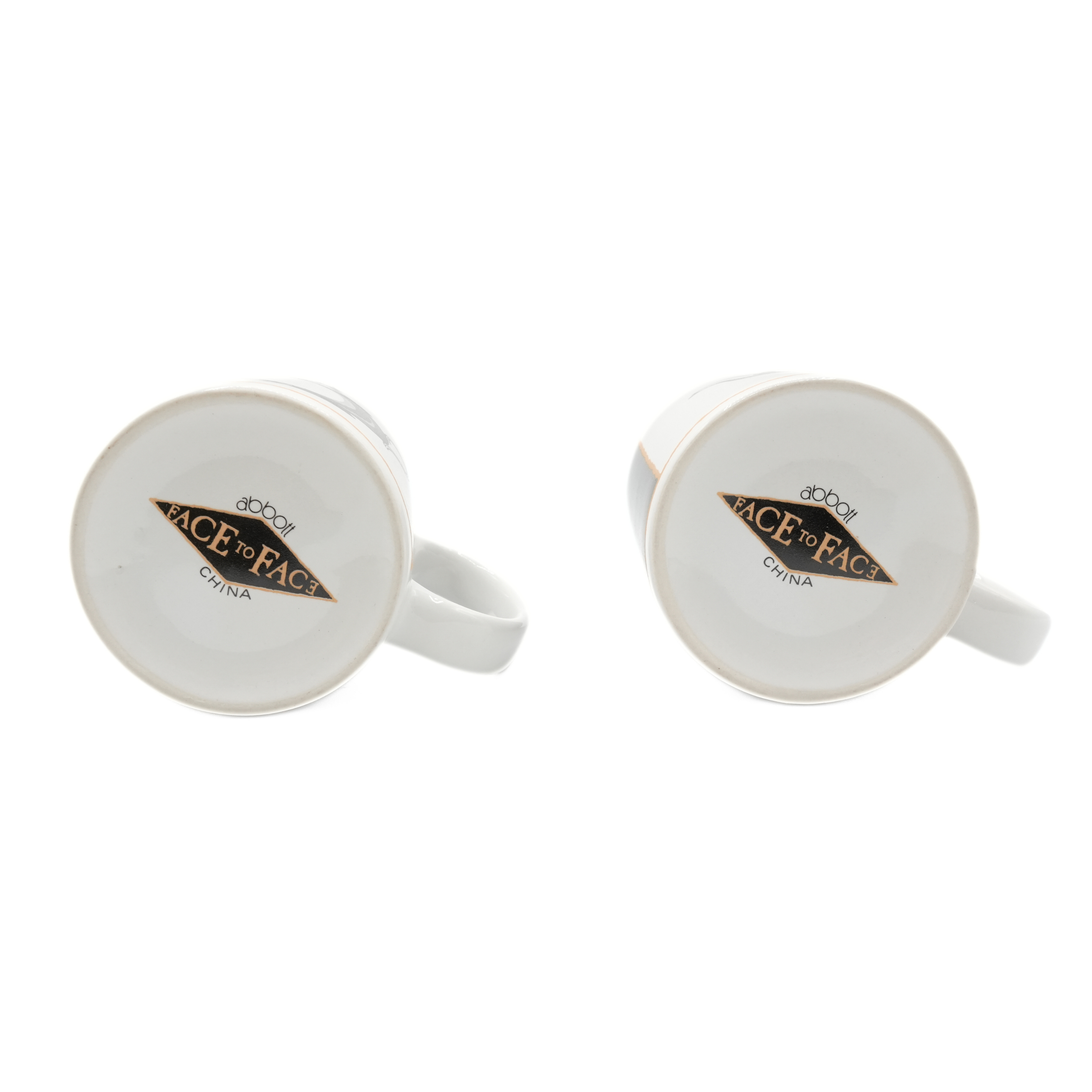 Abbott Face to Face Tea Mugs - Set of 2 - photo 3