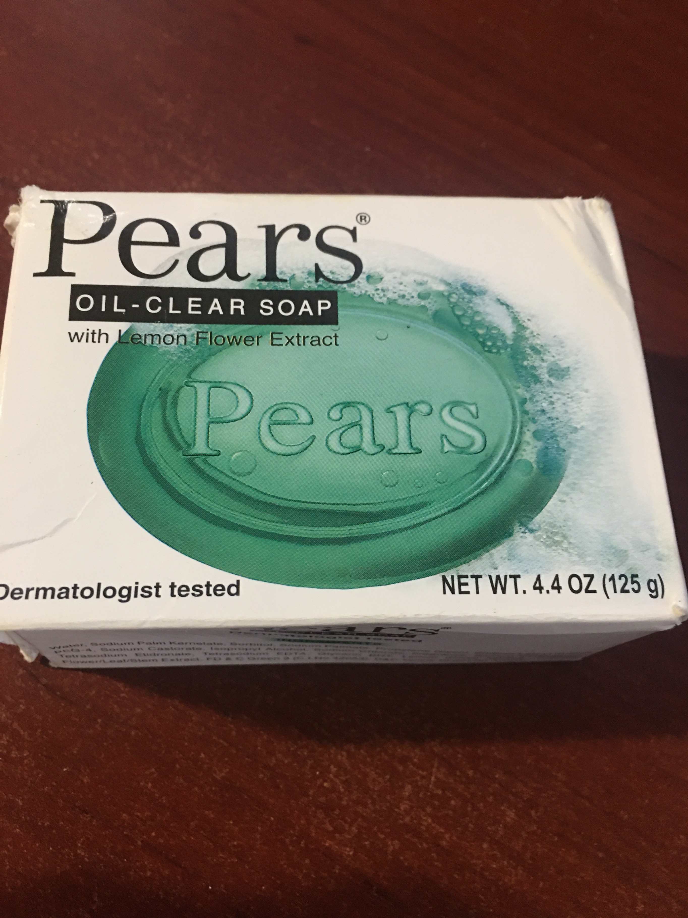 Pears Oil-Clear Soap - Dermatologist Tested