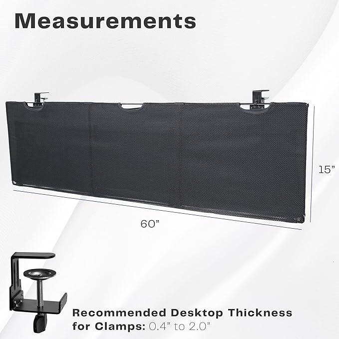 New VIVO Desk Cable Management Tray - 60" x 15" - photo 3